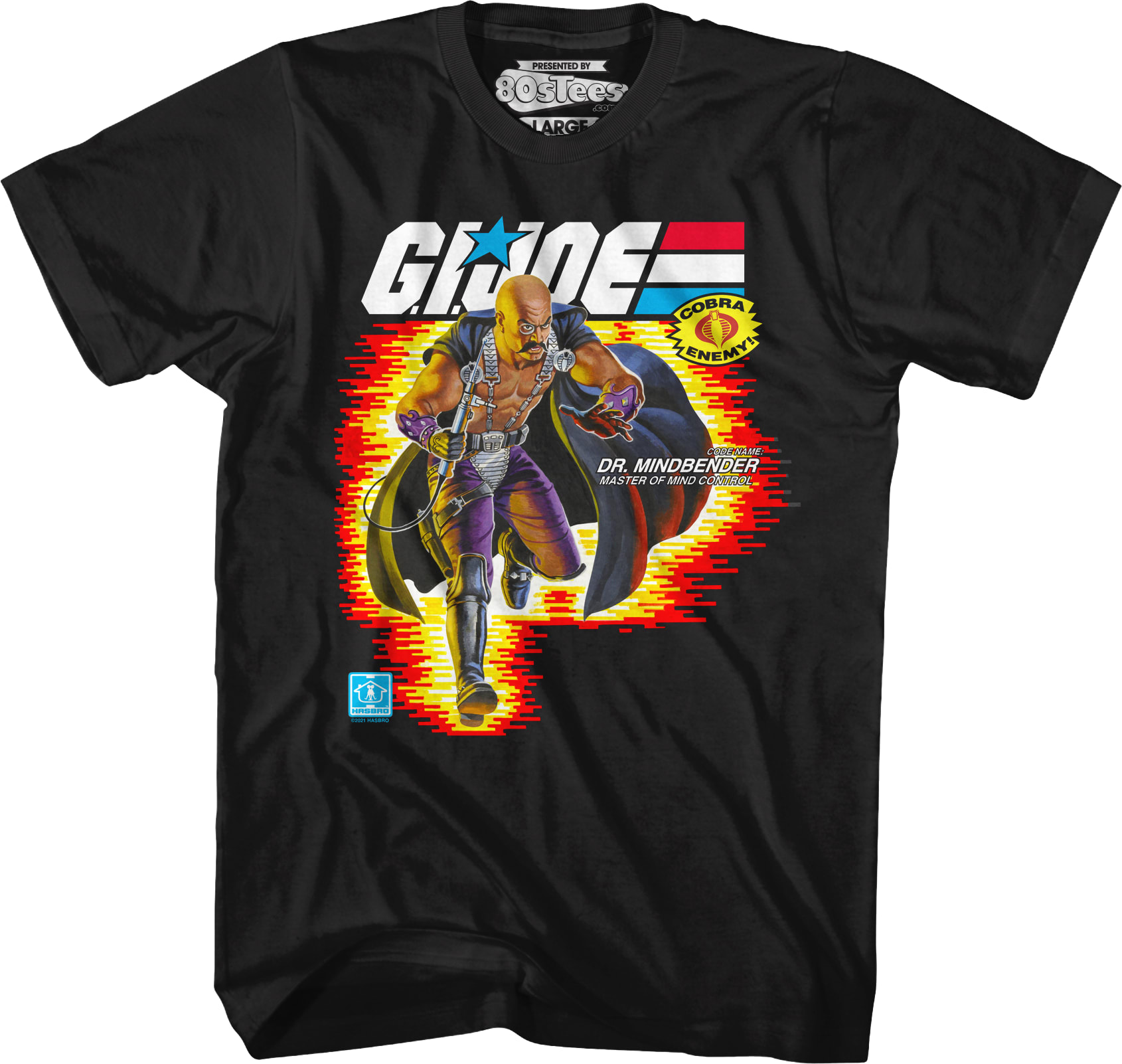 Box Art Dr. Mindbender GI Joe T-Shirt