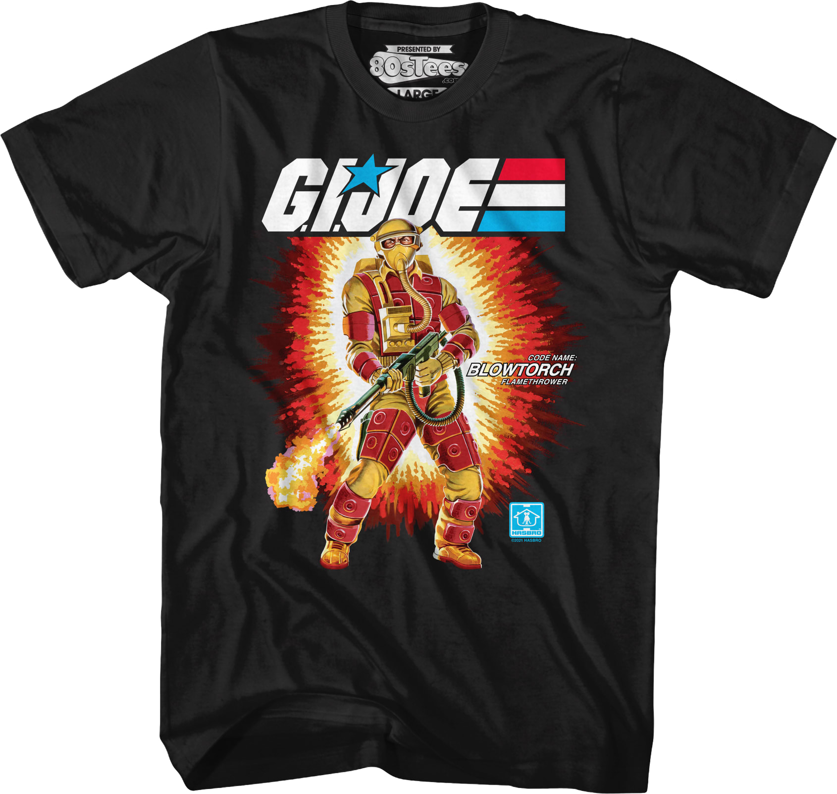 Box Art Blowtorch GI Joe T-Shirt