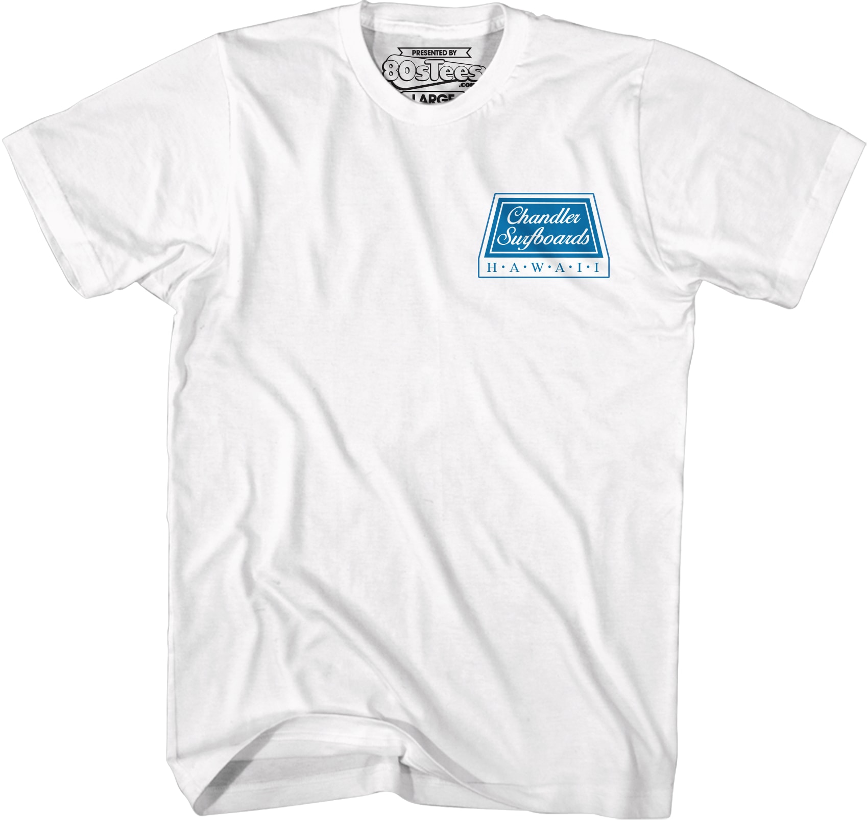 White Chandler Surfboards North Shore T-Shirt