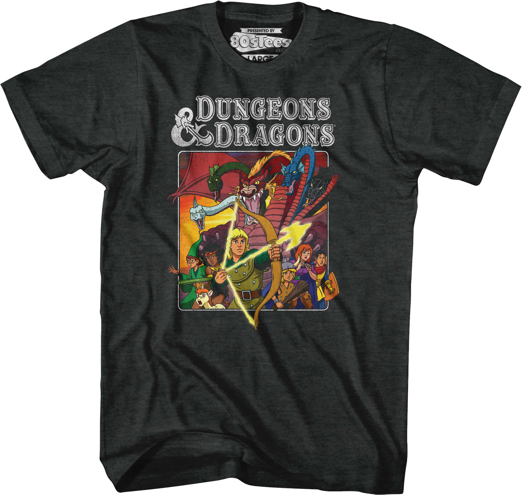 Cartoon Characters Dungeons & Dragons T-Shirt