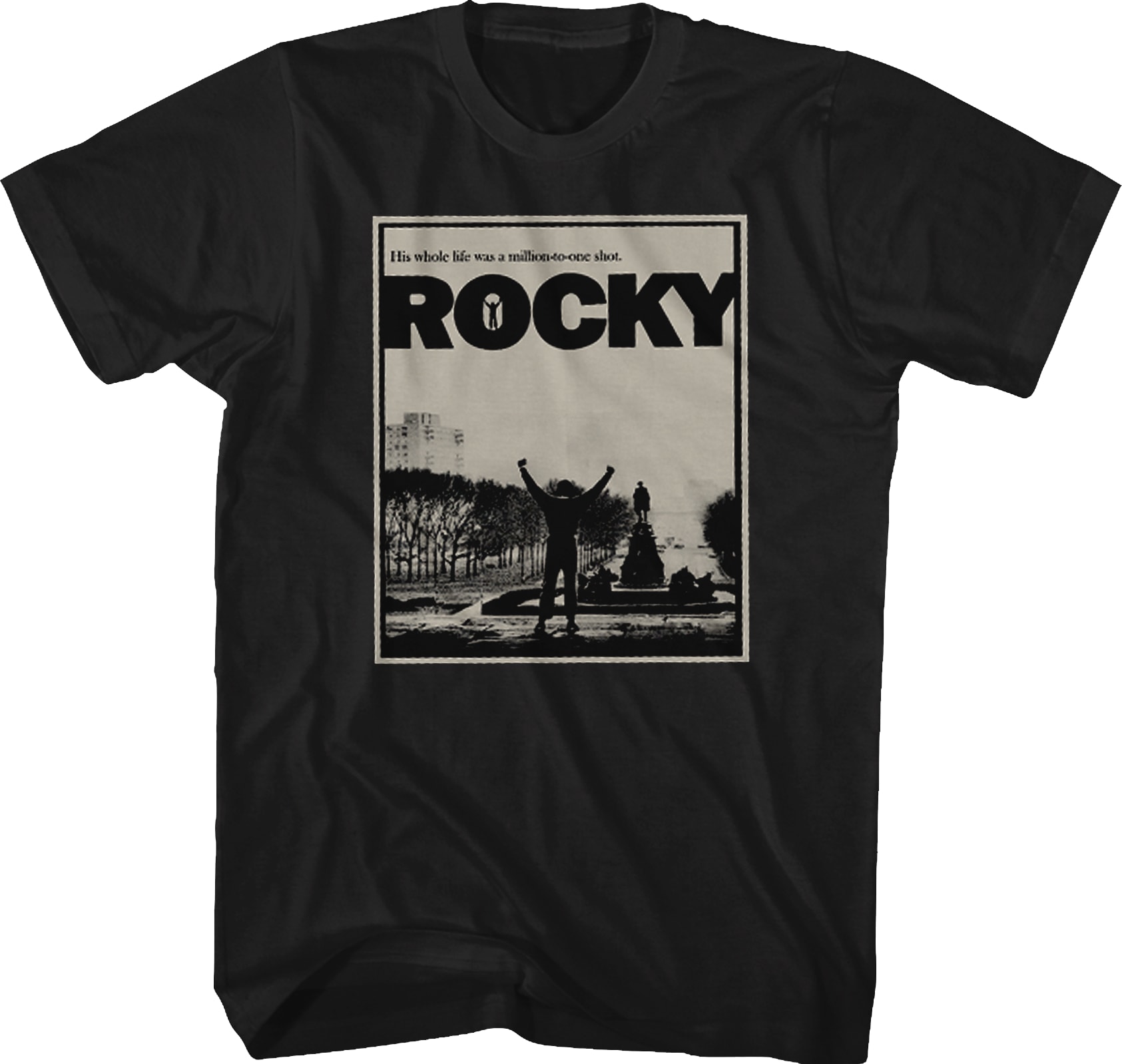 His Whole Life Was A Million To One Shot Rocky Shirt