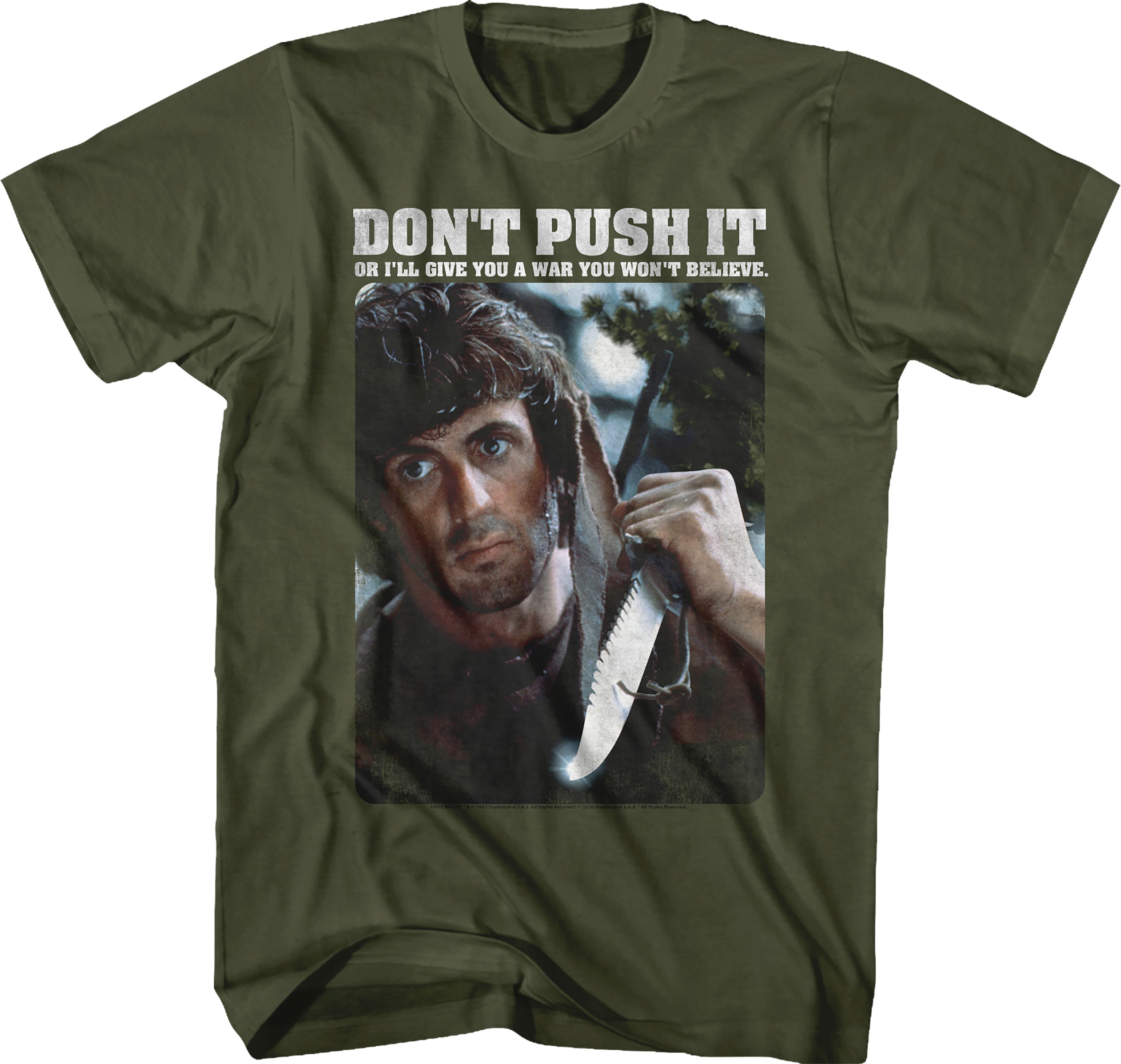 Don't Push It Rambo T-Shirt