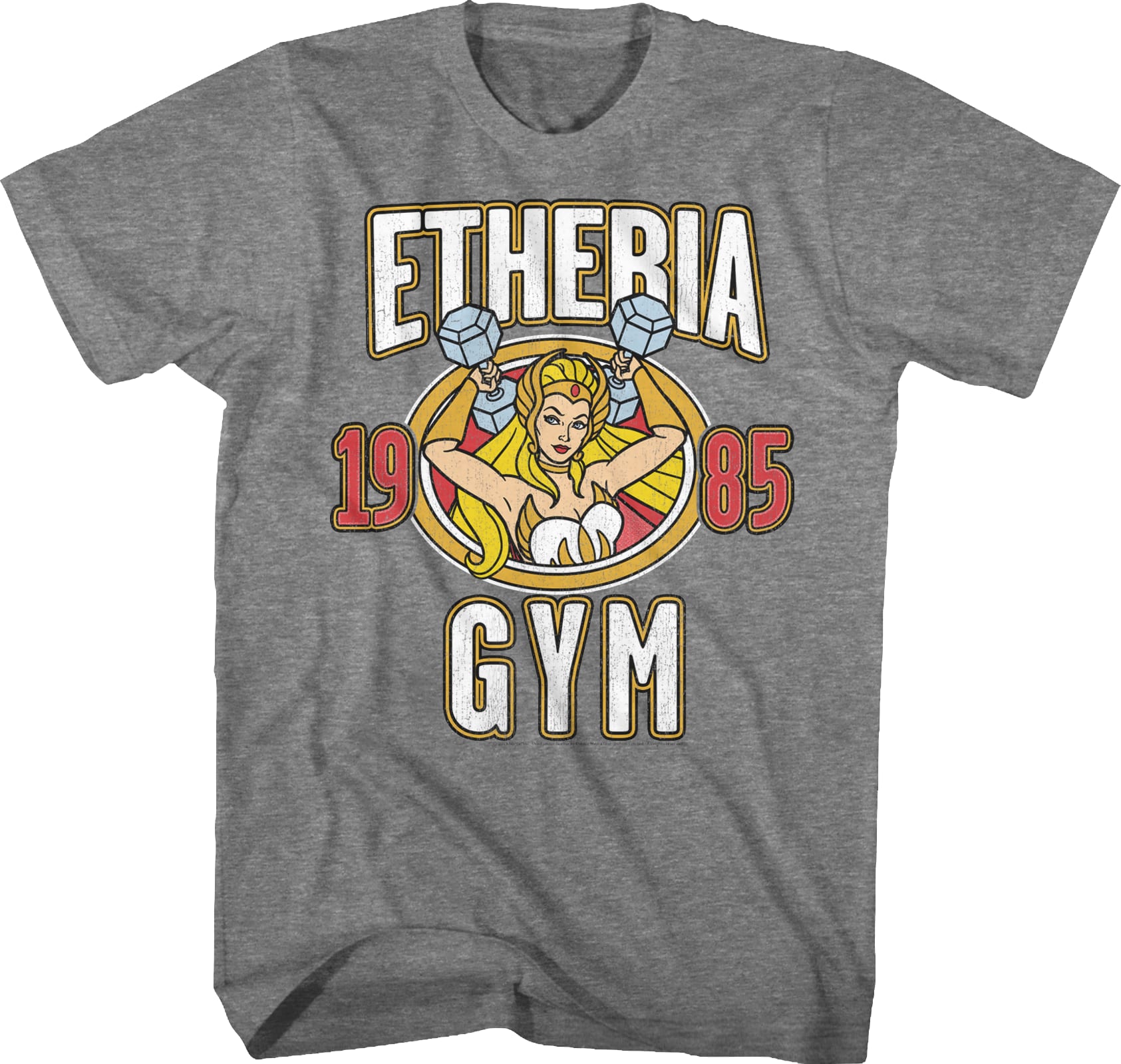 She-Ra Etheria Gym Masters of the Universe T-Shirt