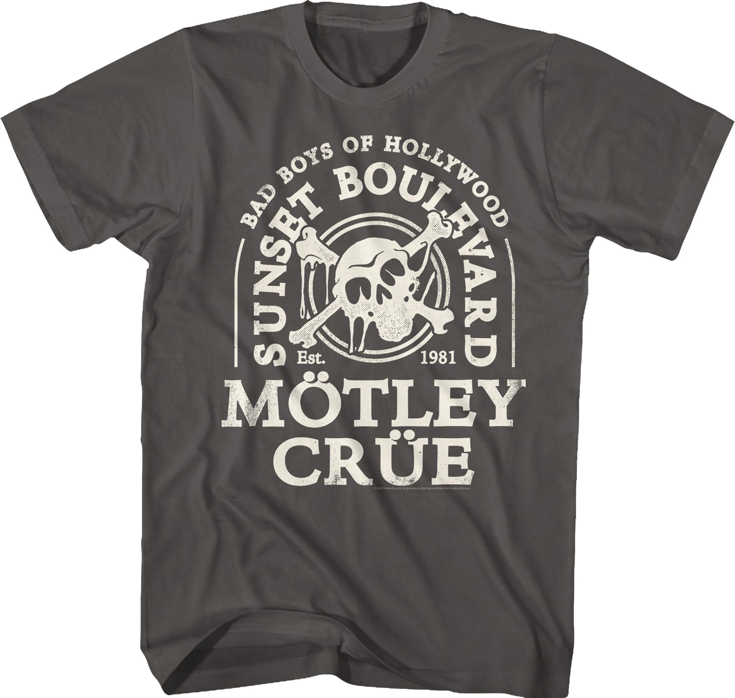 Bad Boys Of Hollywood Motley Crue T-Shirt