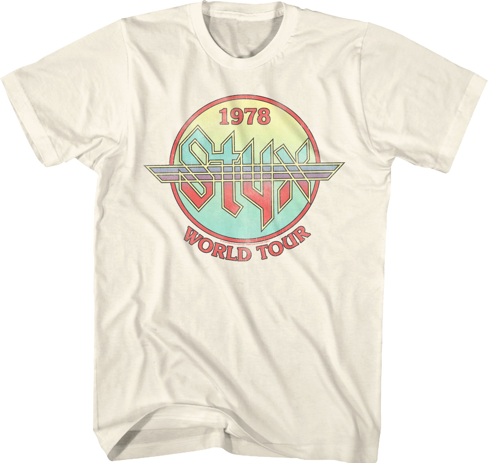 1978 World Tour Styx T-Shirt