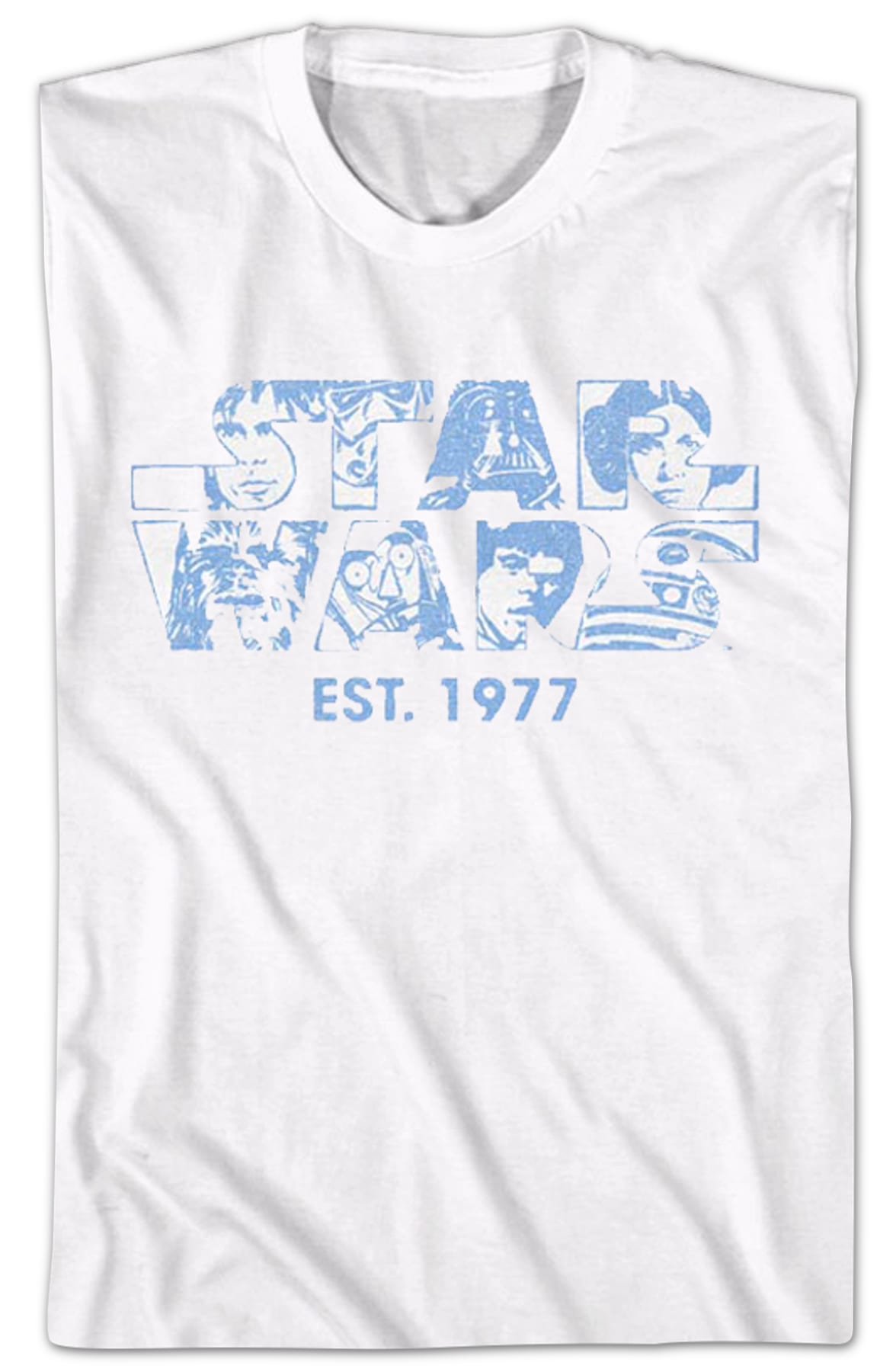 Faces In Logo Star Wars T-Shirt