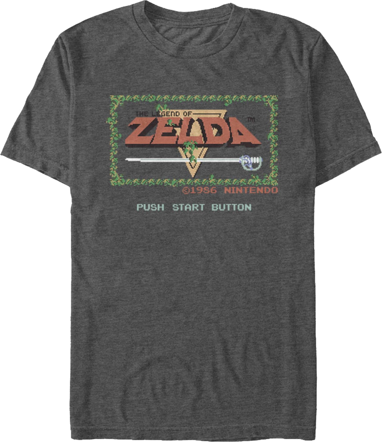 Start Screen Legend of Zelda T-Shirt