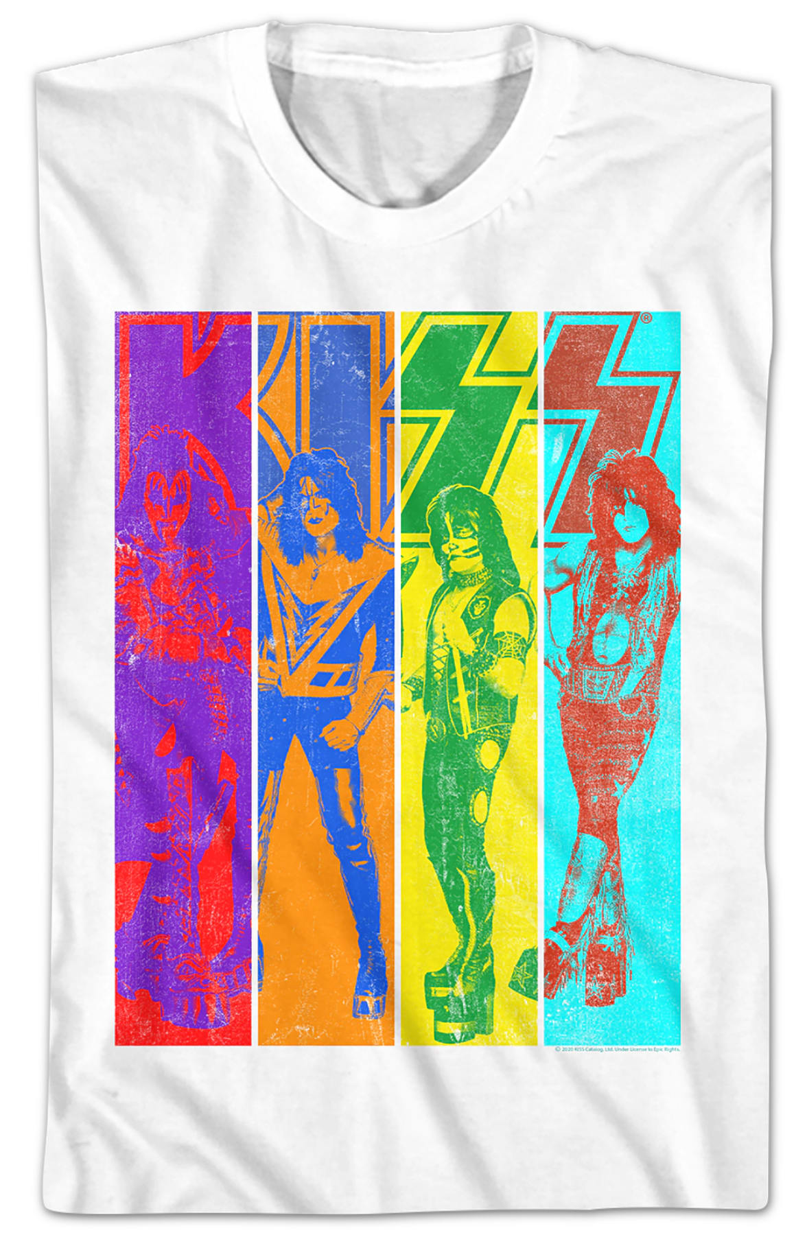 Colorful KISS T-Shirt