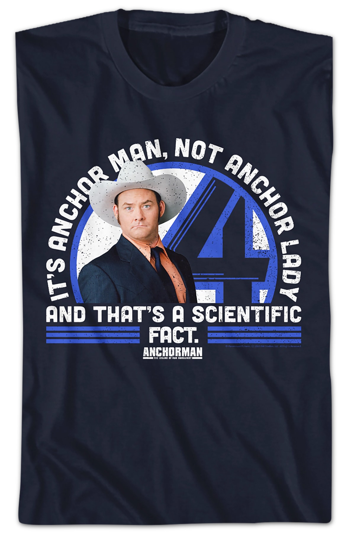 Scientific Fact Anchorman T-Shirt Scientific Fact Anchorman T-Shirt
