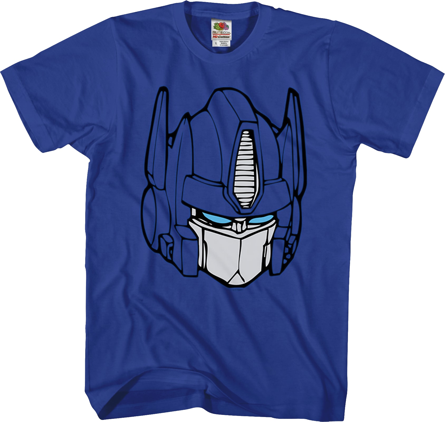 Optimus Prime Head Shot Transformers T-Shirt