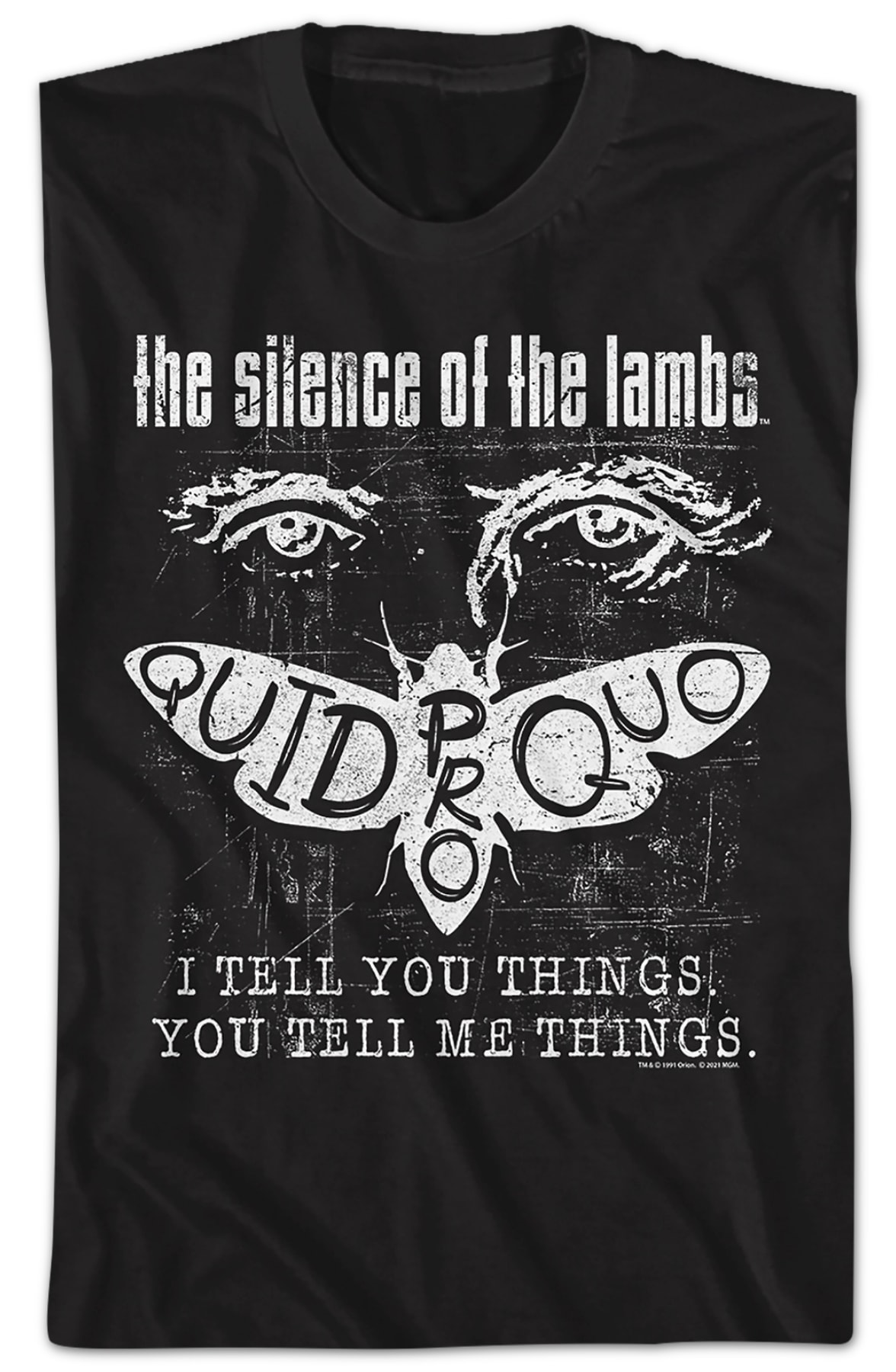 Quid Pro Quo Silence of the Lambs T-Shirt Quid Pro Quo Silence of the Lambs T-Shirt