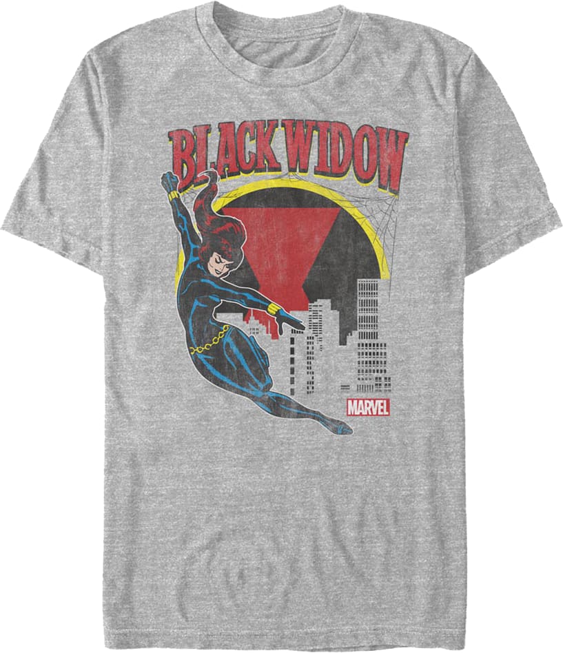 Black Widow Gauntlets Marvel Comics T-Shirt
