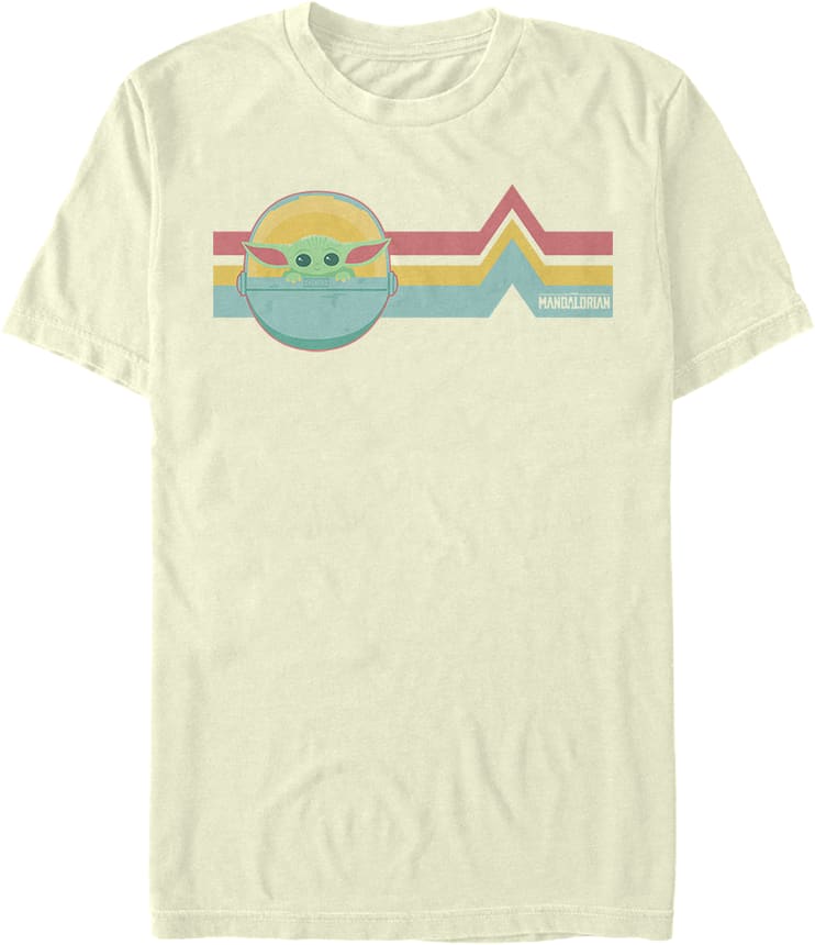 Retro The Child Star Wars The Mandalorian T-Shirt