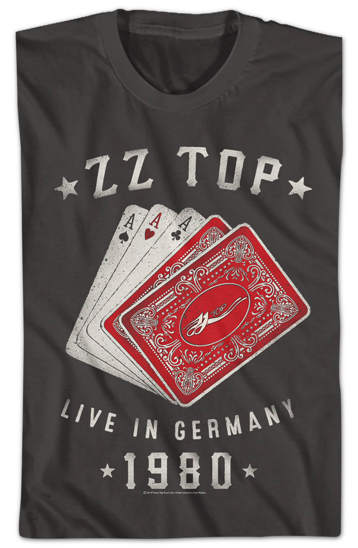 Live In Germany ZZ Top T-Shirt Live In Germany ZZ Top T-Shirt