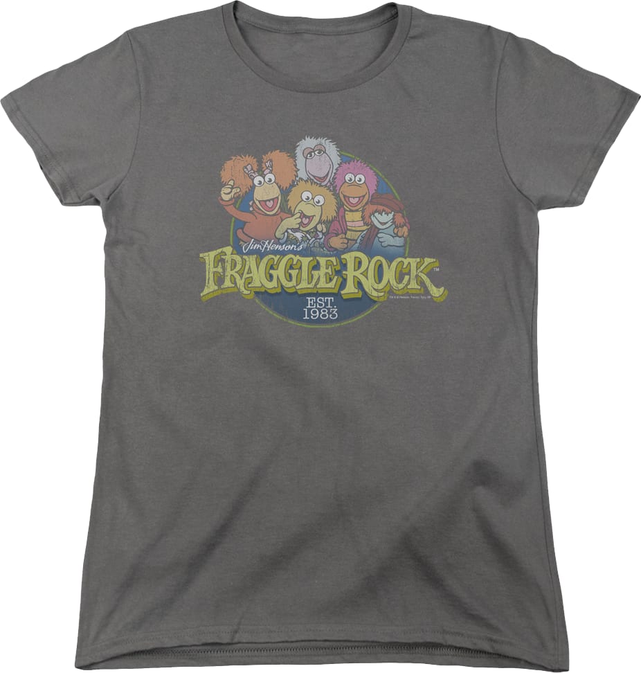 Womens Group Photo Fraggle Rock Shirt
