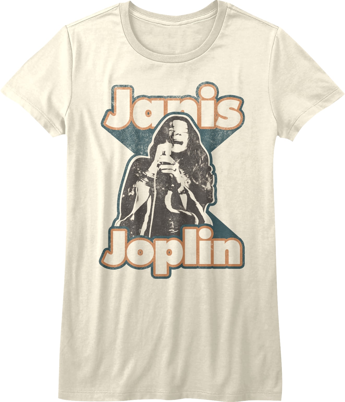 Womens Distressed Janis Joplin Shirt
