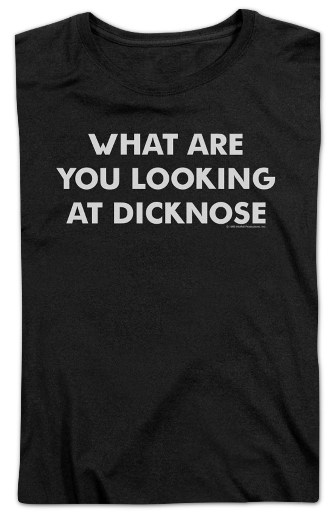 Womens What Are You Looking At Dicknose Teen Wolf Shirt