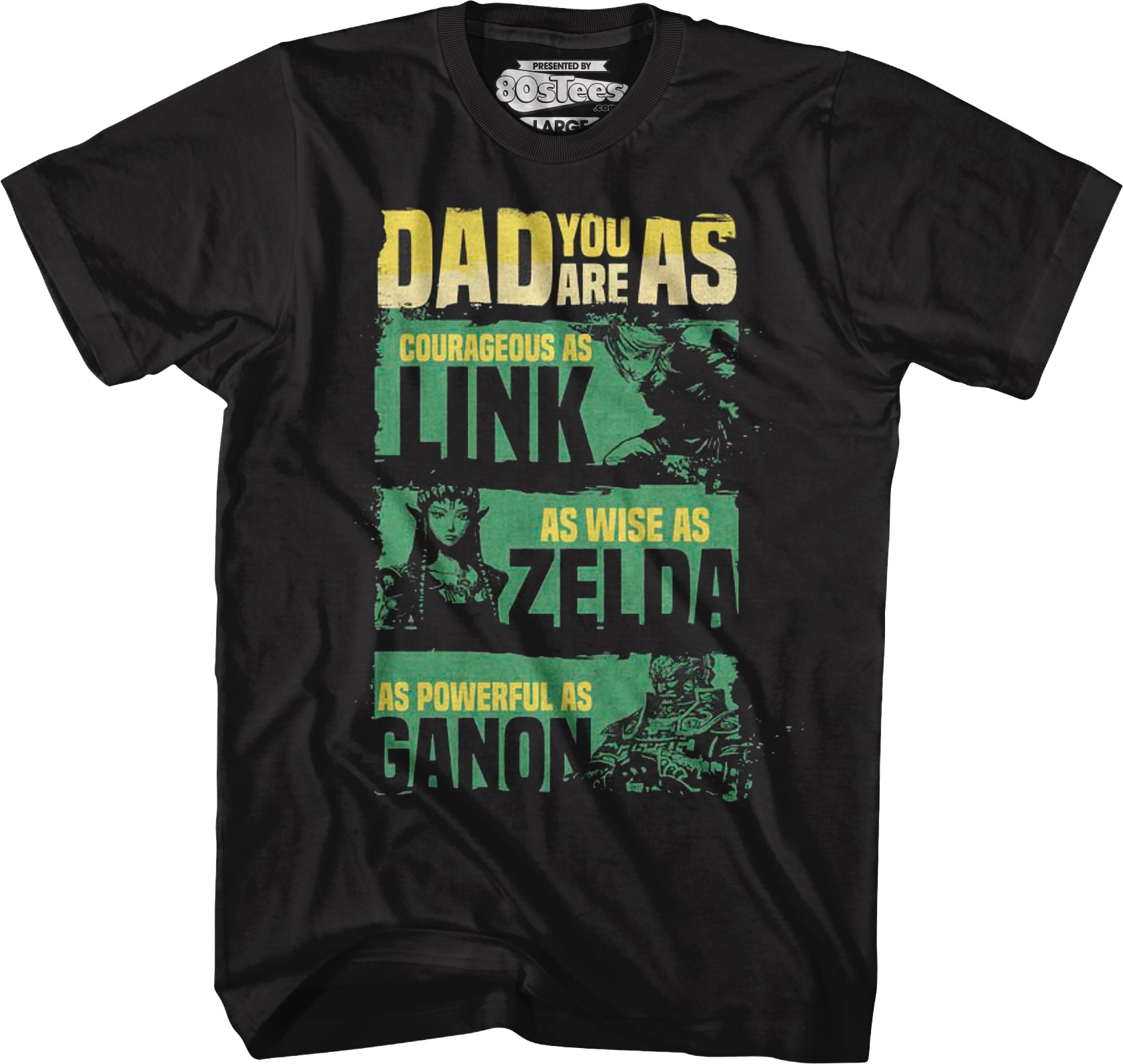 Father's Day Legend of Zelda Nintendo T-Shirt