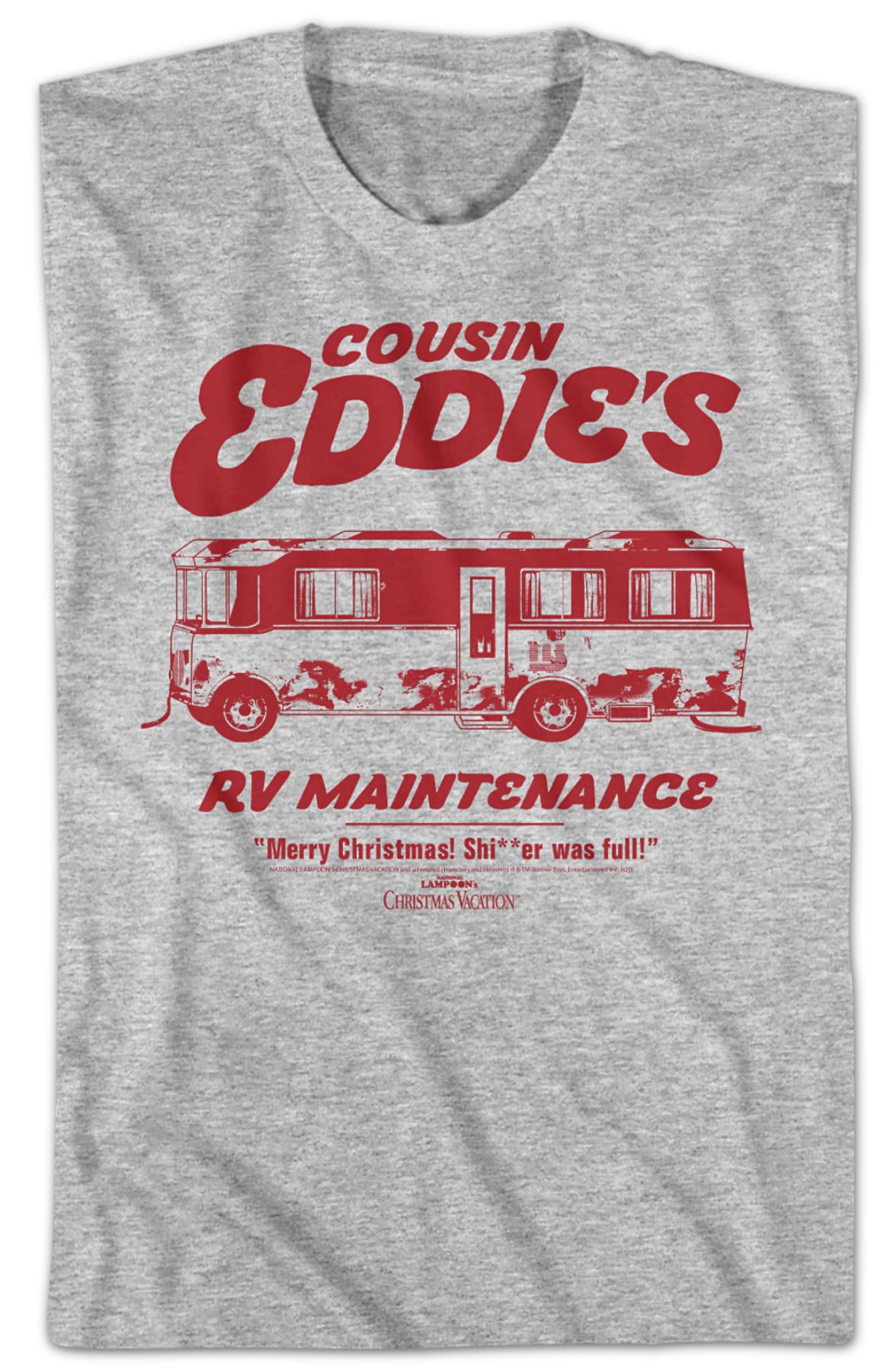 Cousin Eddie's RV Maintenance Christmas Vacation T-Shirt Cousin Eddie's RV Maintenance Christmas Vacation T-Shirt