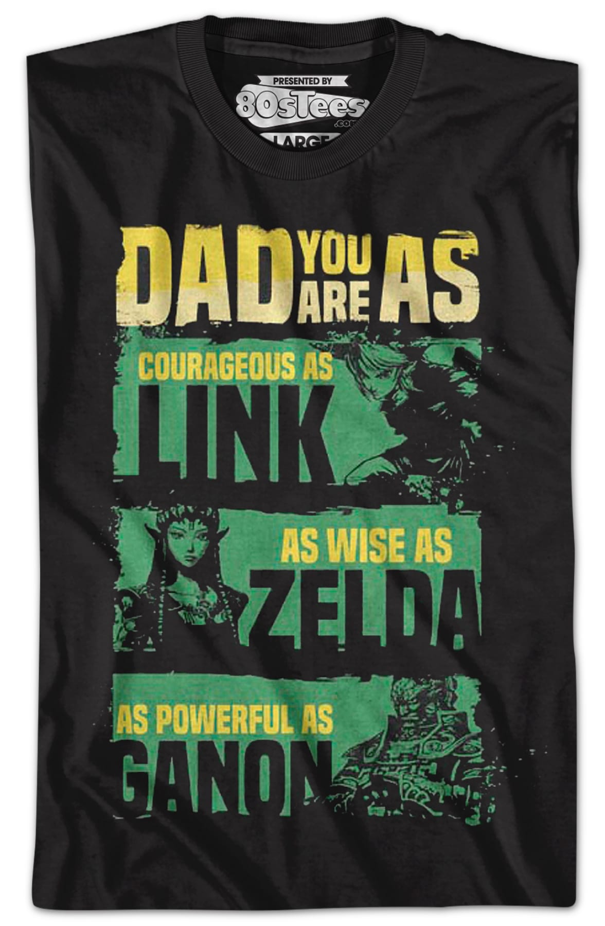 Father's Day Legend of Zelda Nintendo T-Shirt Father's Day Legend of Zelda Nintendo T-Shirt