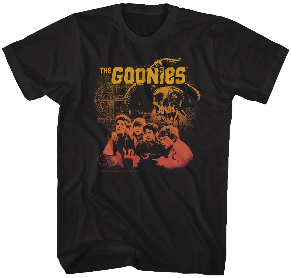 Gradient Collage Goonies T-Shirt
