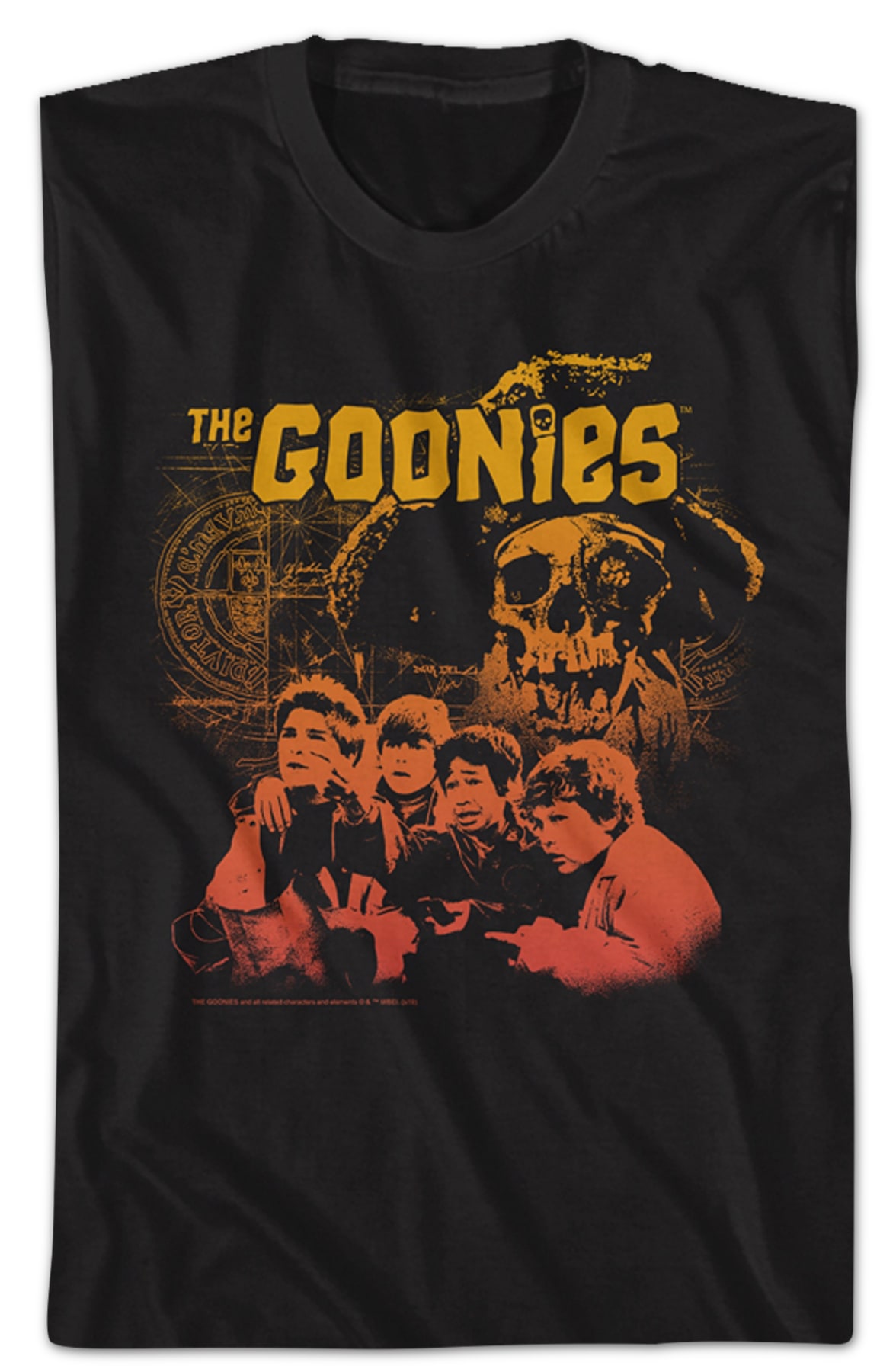 Gradient Collage Goonies T-Shirt Gradient Collage Goonies T-Shirt