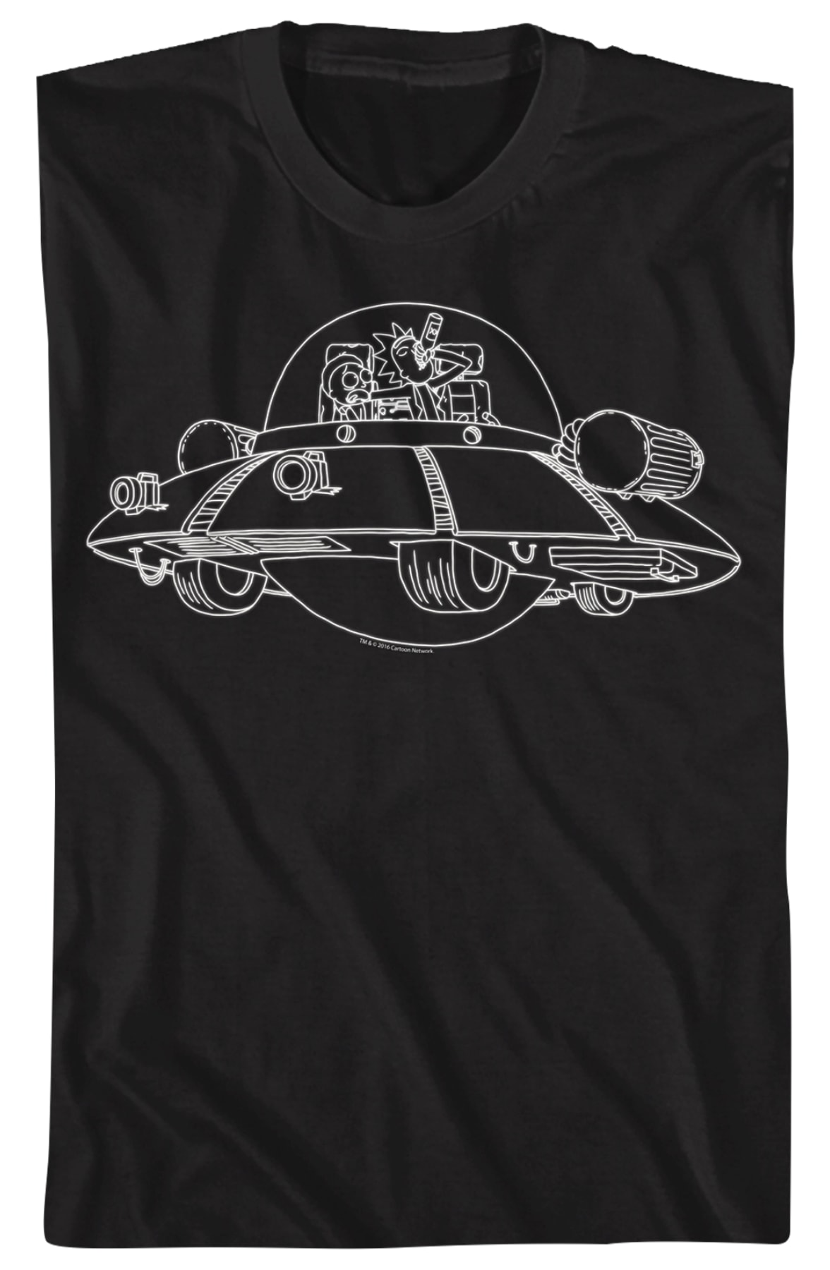 Space Cruiser Rick and Morty T-Shirt Space Cruiser Rick and Morty T-Shirt