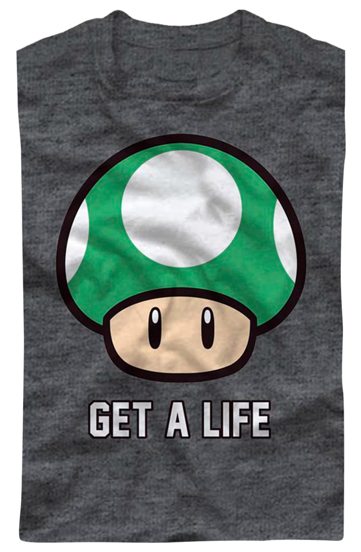 1-Up Mushroom Get A Life Super Mario Bros. T-Shirt