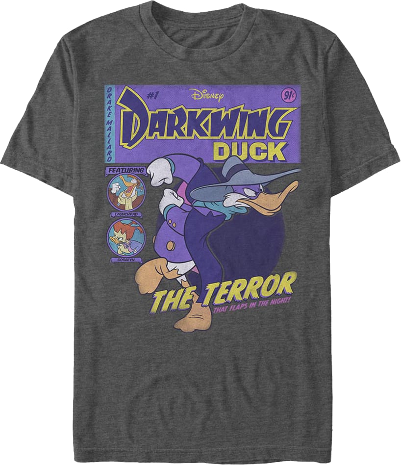 Comic Book Cover Darkwing Duck T-Shirt