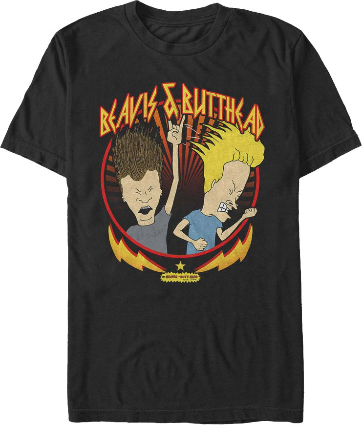 Headbanging Beavis And Butt-Head T-Shirt