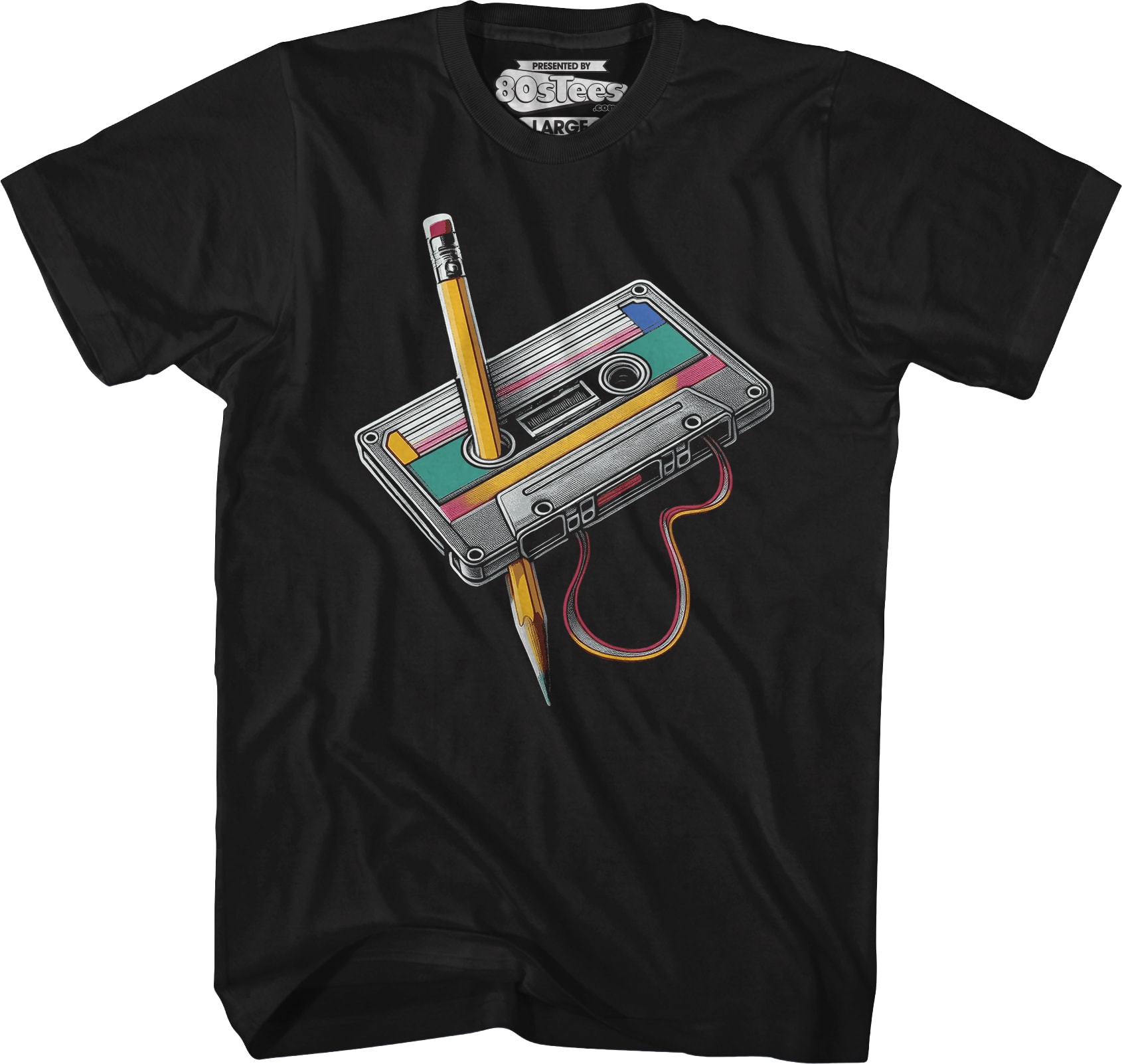 Cassette Tape Rewind T-Shirt