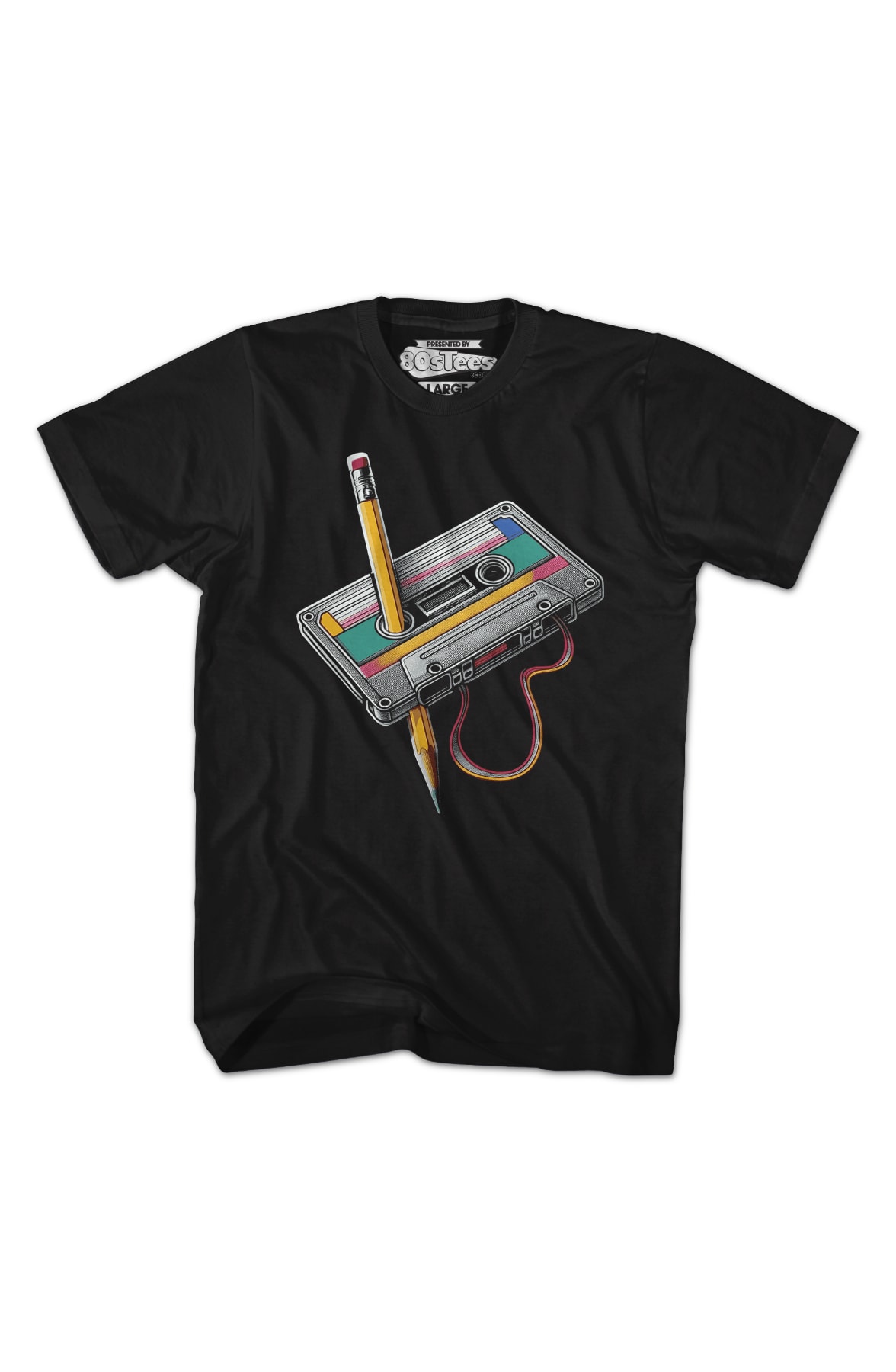 Cassette Tape Rewind T-Shirt