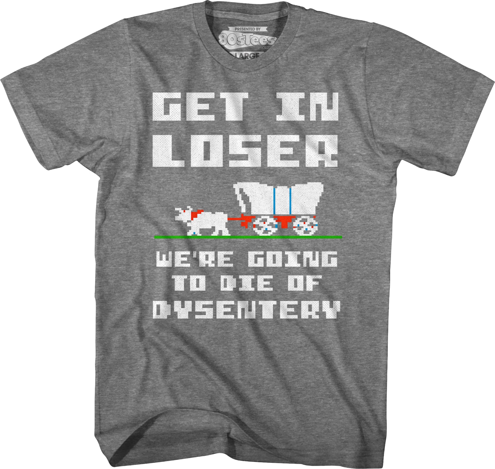 Get In Loser We're Going To Die Of Dysentery T-Shirt