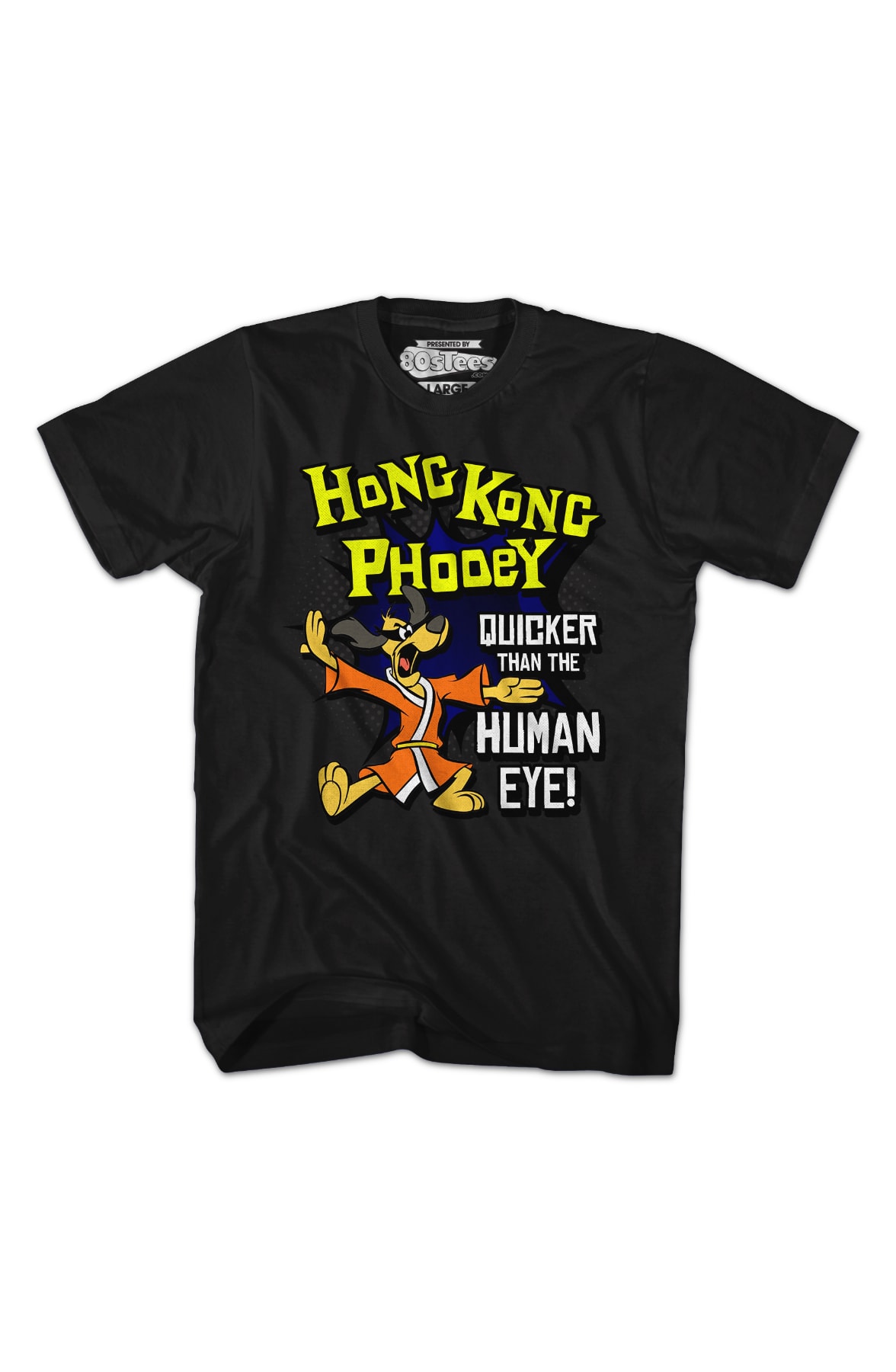 Quicker Than The Human Eye Hong Kong Phooey T-Shirt Quicker Than The Human Eye Hong Kong Phooey T-Shirt