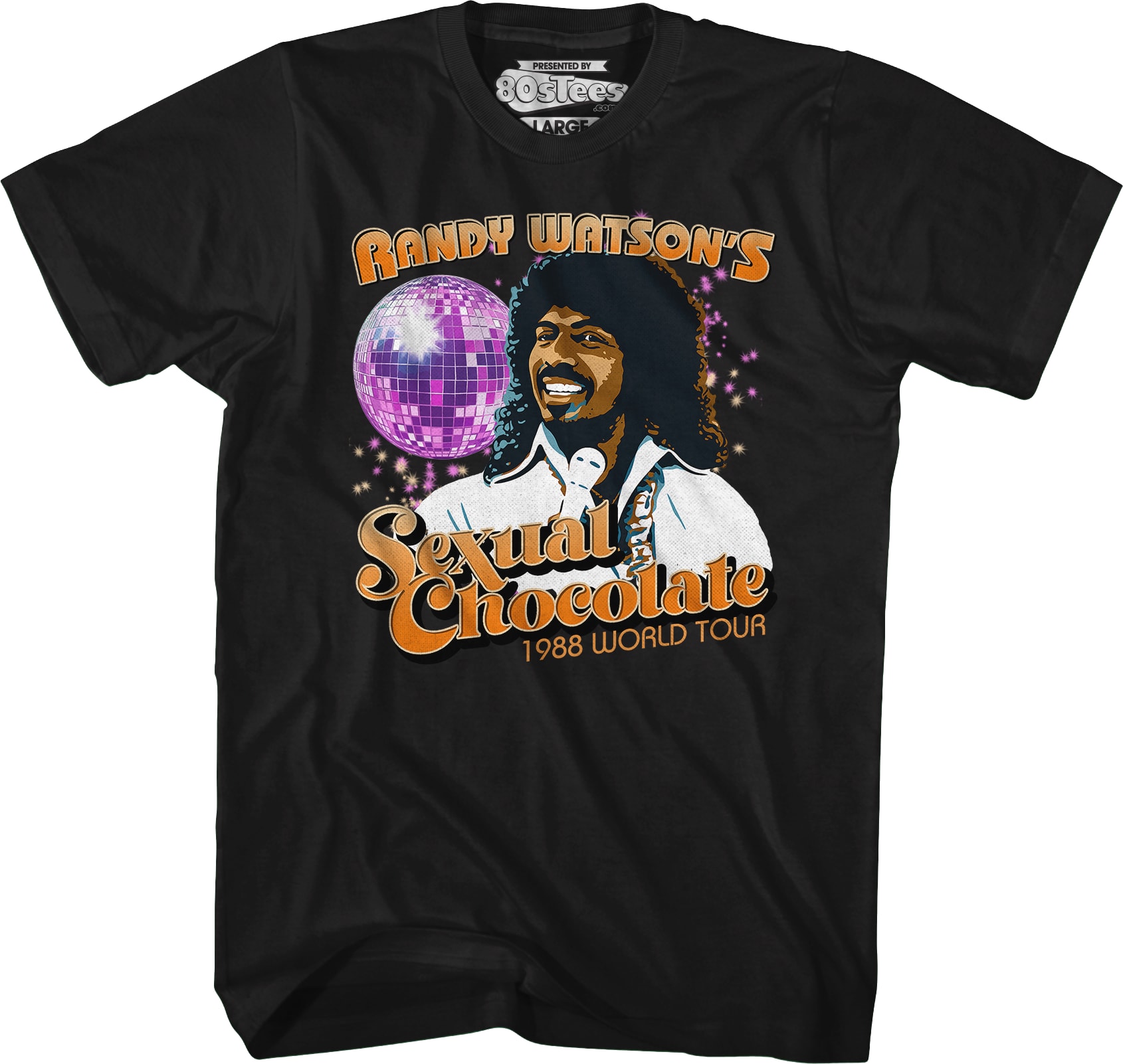 Randy Watson's Sexual Chocolate 1988 World Tour T-Shirt