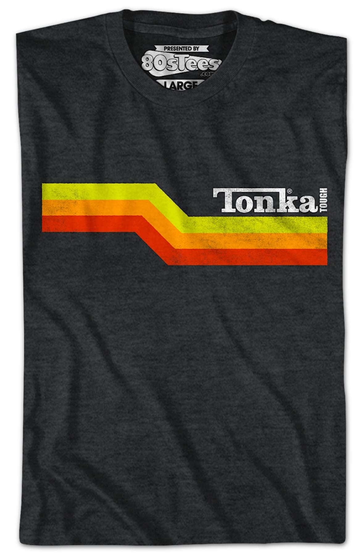 Retro Tough Stripes Tonka T-Shirt Retro Tough Stripes Tonka T-Shirt