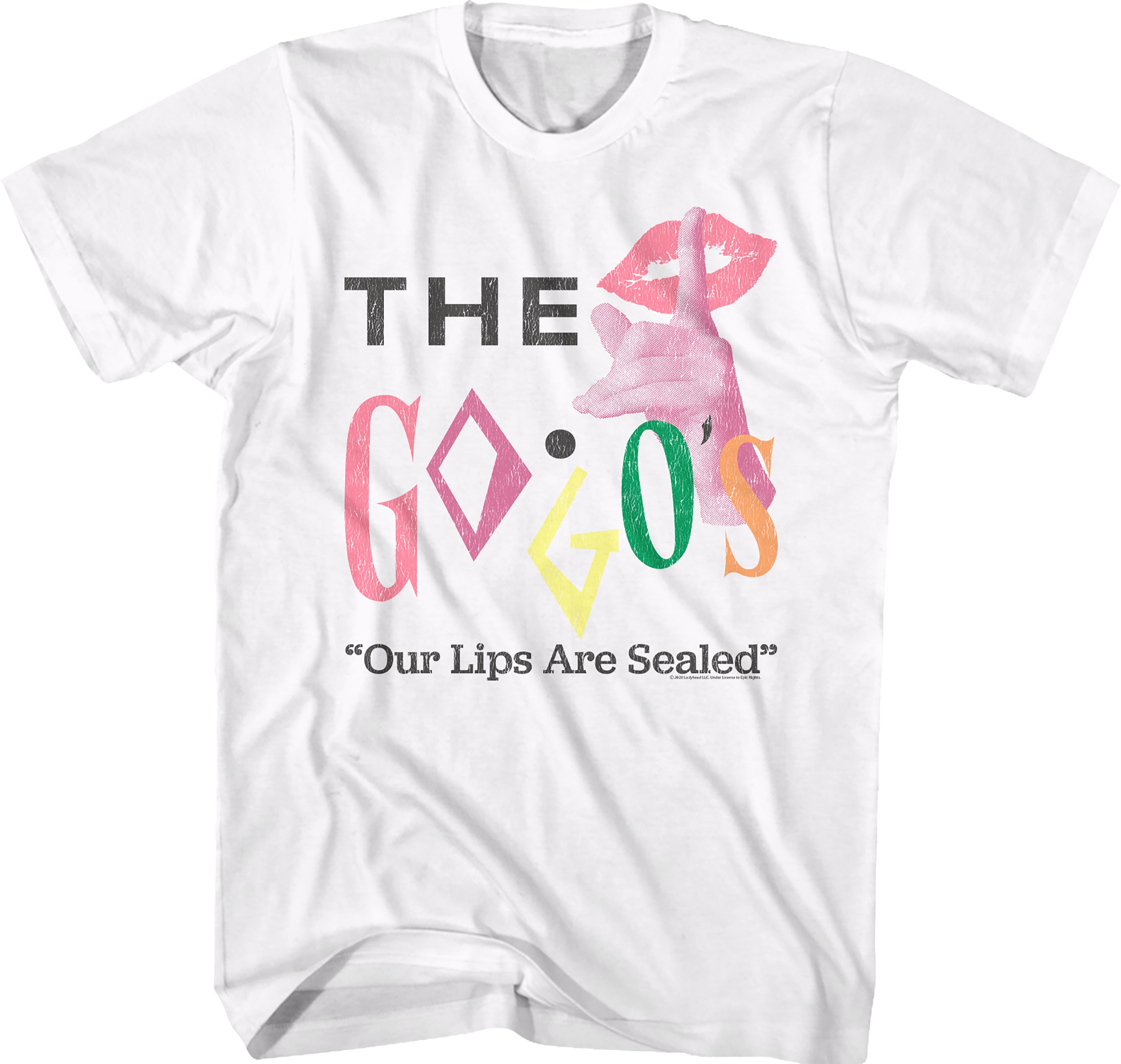 Our Lips Are Sealed Go-Go's T-Shirt Our Lips Are Sealed Go-Go's T-Shirt