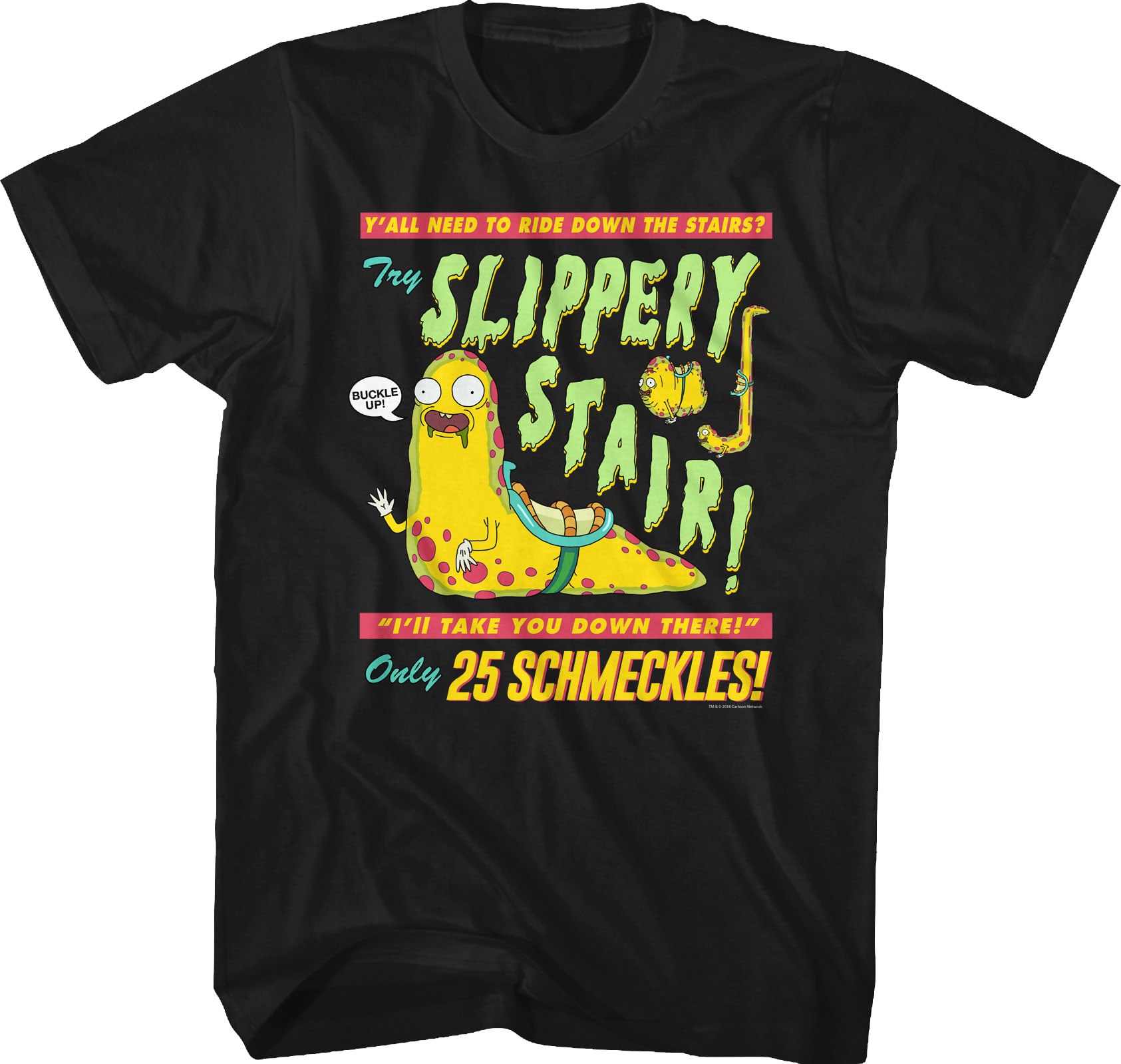 Slippery Stair Rick and Morty T-Shirt