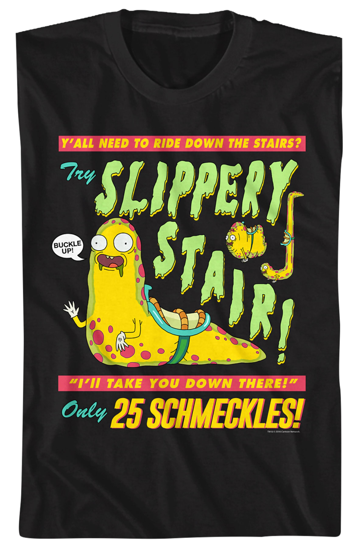 Slippery Stair Rick and Morty T-Shirt