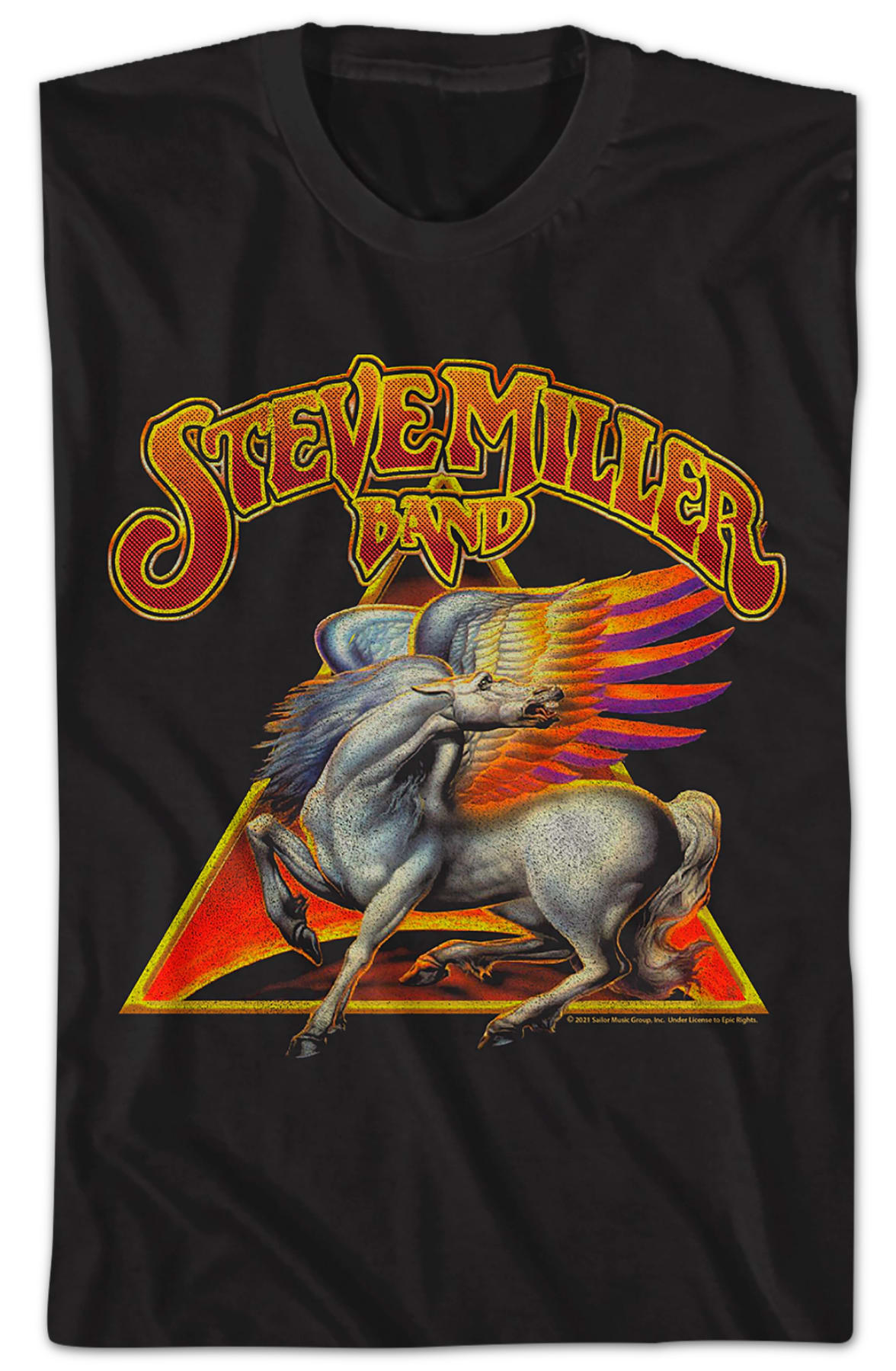 Pegasus Steve Miller Band T-Shirt Pegasus Steve Miller Band T-Shirt