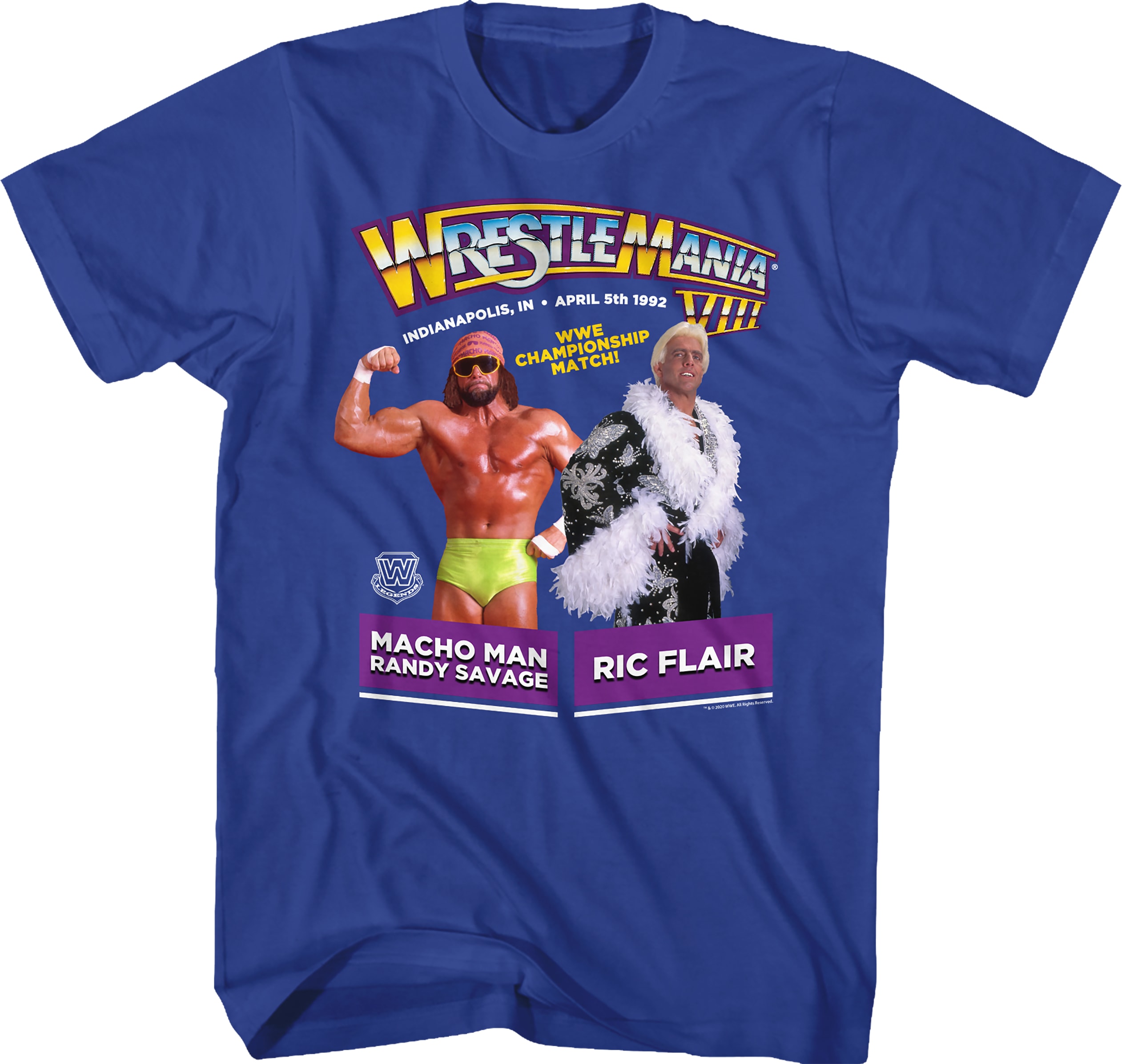 Ric Flair Vs Macho Man WrestleMania Shirt