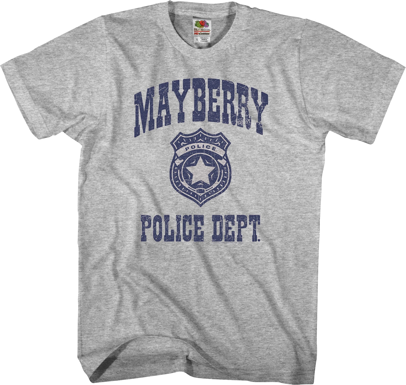 Mayberry Police Dept. Andy Griffith Show T-Shirt