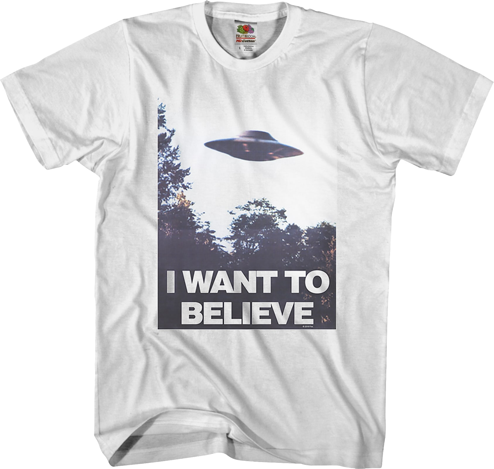 Believe Poster X-Files T-Shirt