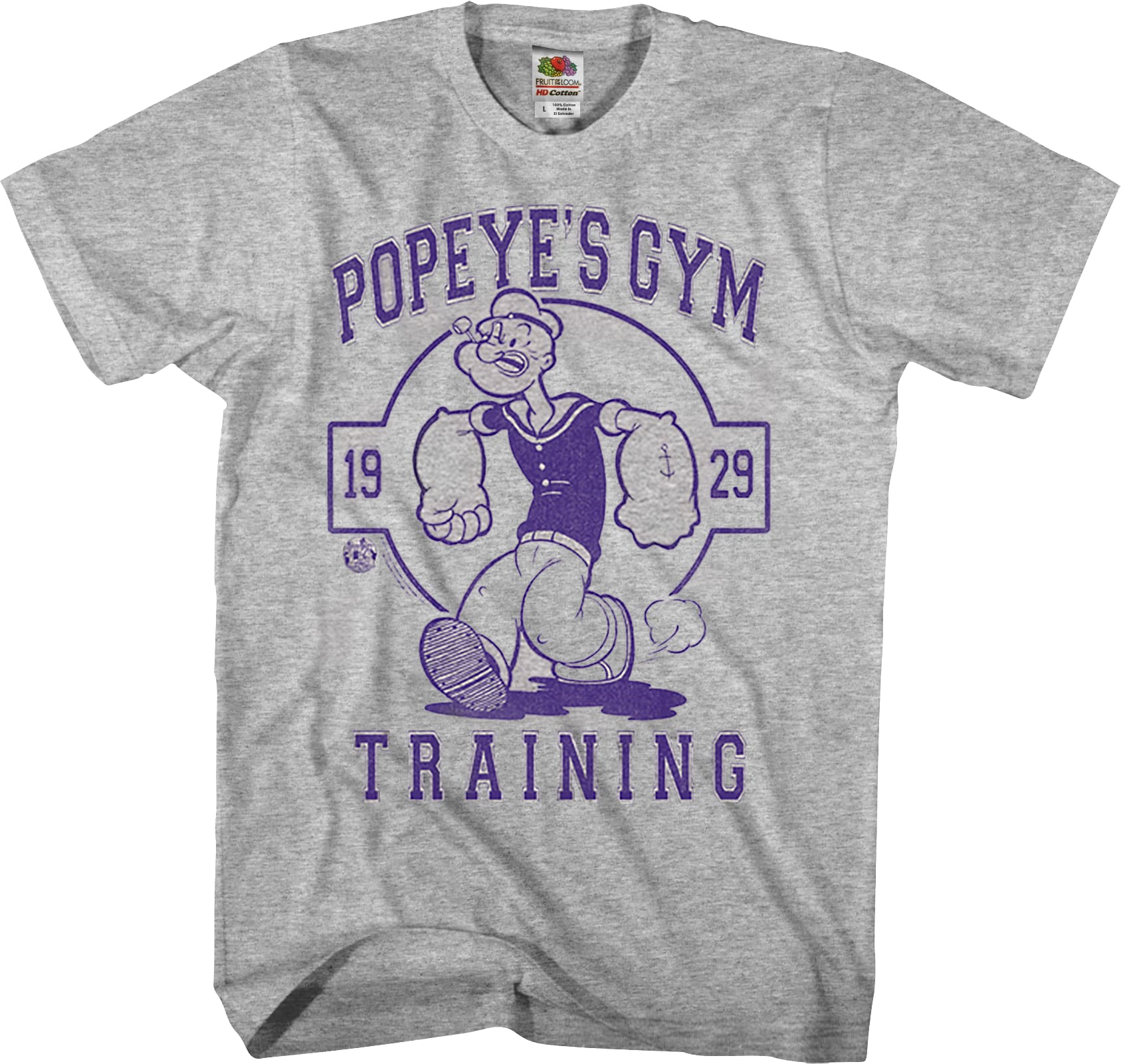 Gym Training Popeye T-Shirt Gym Training Popeye T-Shirt