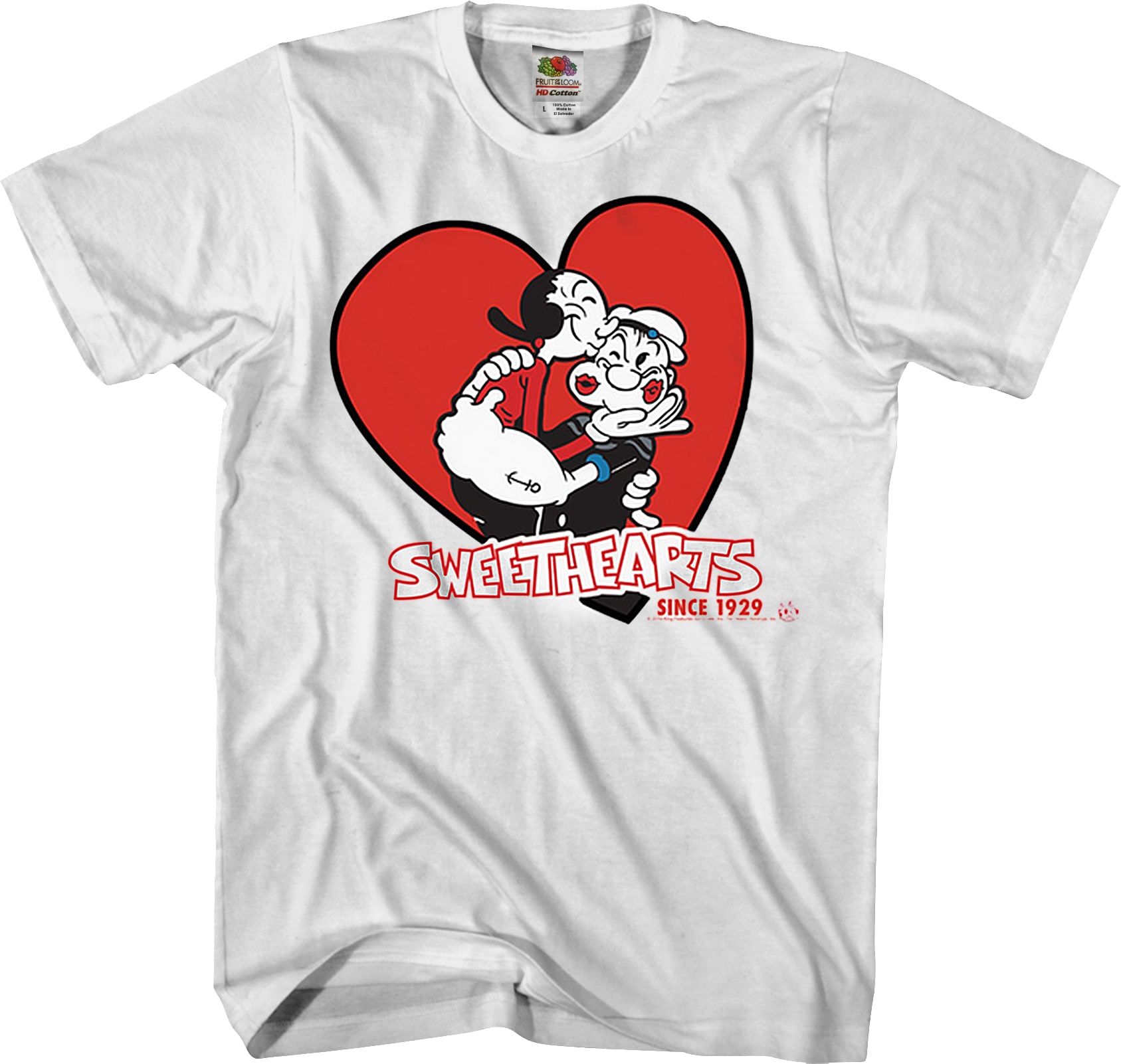 Sweethearts Olive Oyl and Popeye T-Shirt