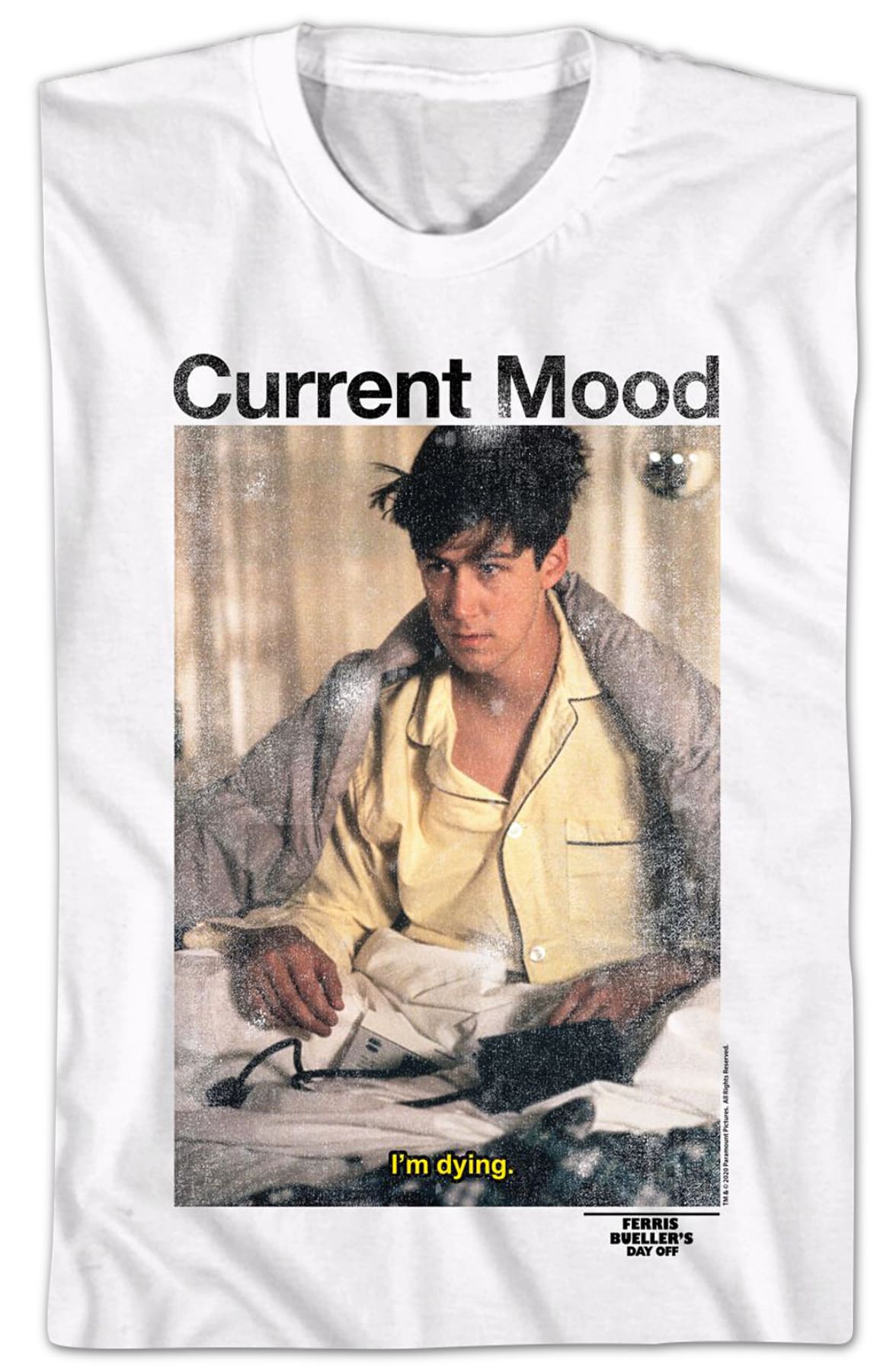 Current Mood Ferris Bueller's Day Off T-Shirt Current Mood Ferris Bueller's Day Off T-Shirt