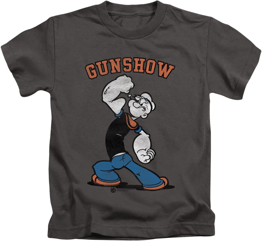 Youth Gunshow Popeye Shirt