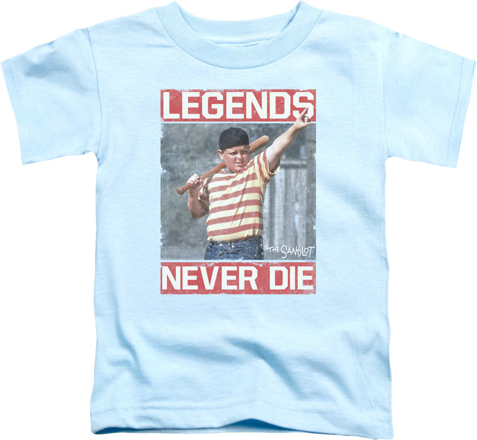 Youth Legends Never Die Sandlot Shirt