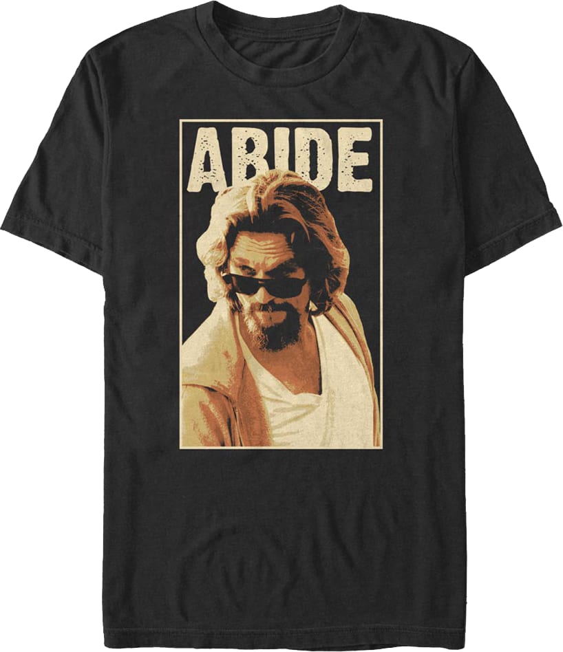 The Dude Abides Big Lebowski T-Shirt The Dude Abides Big Lebowski T-Shirt