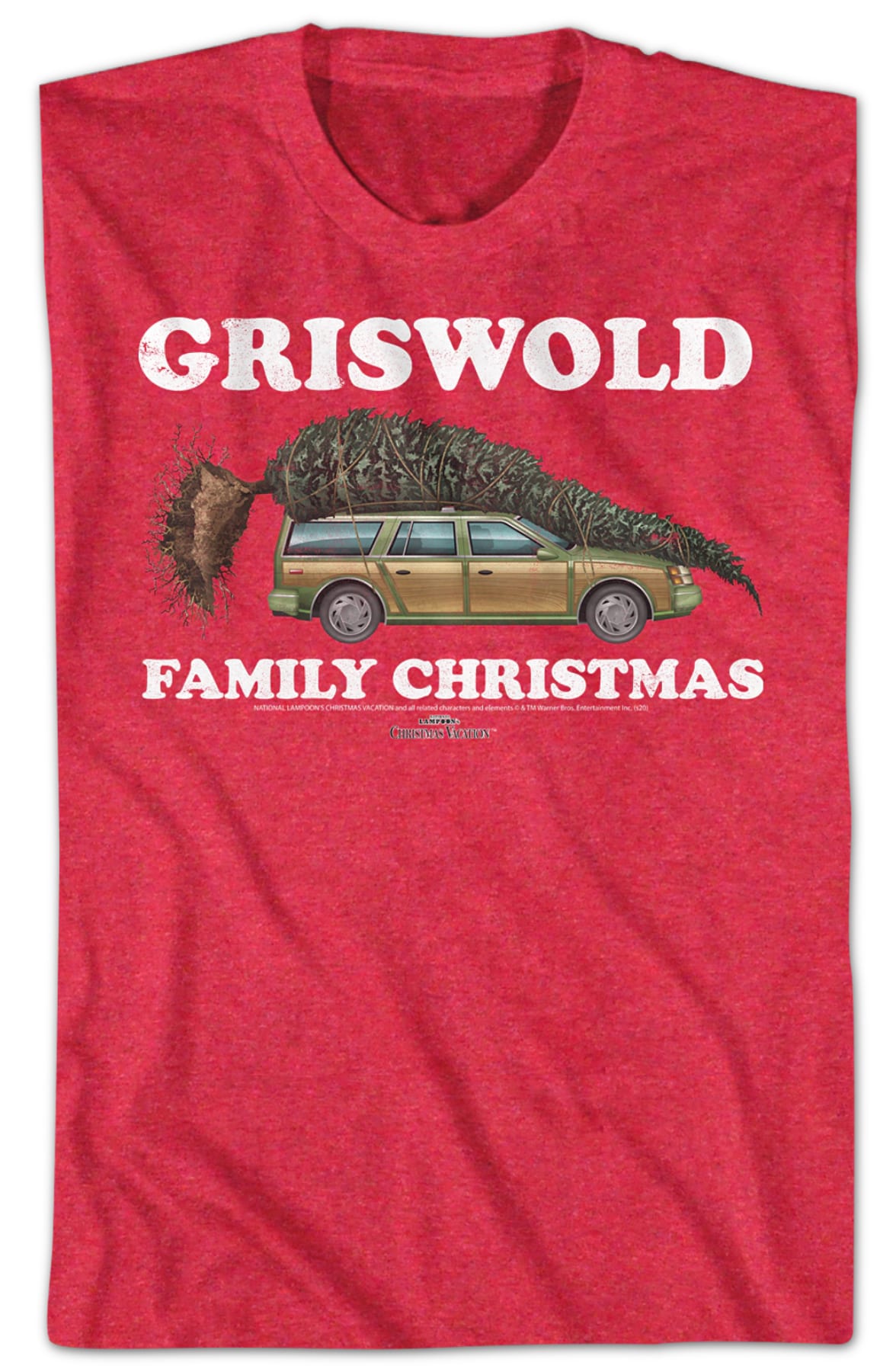 Red Griswold Family Christmas Vacation T-Shirt